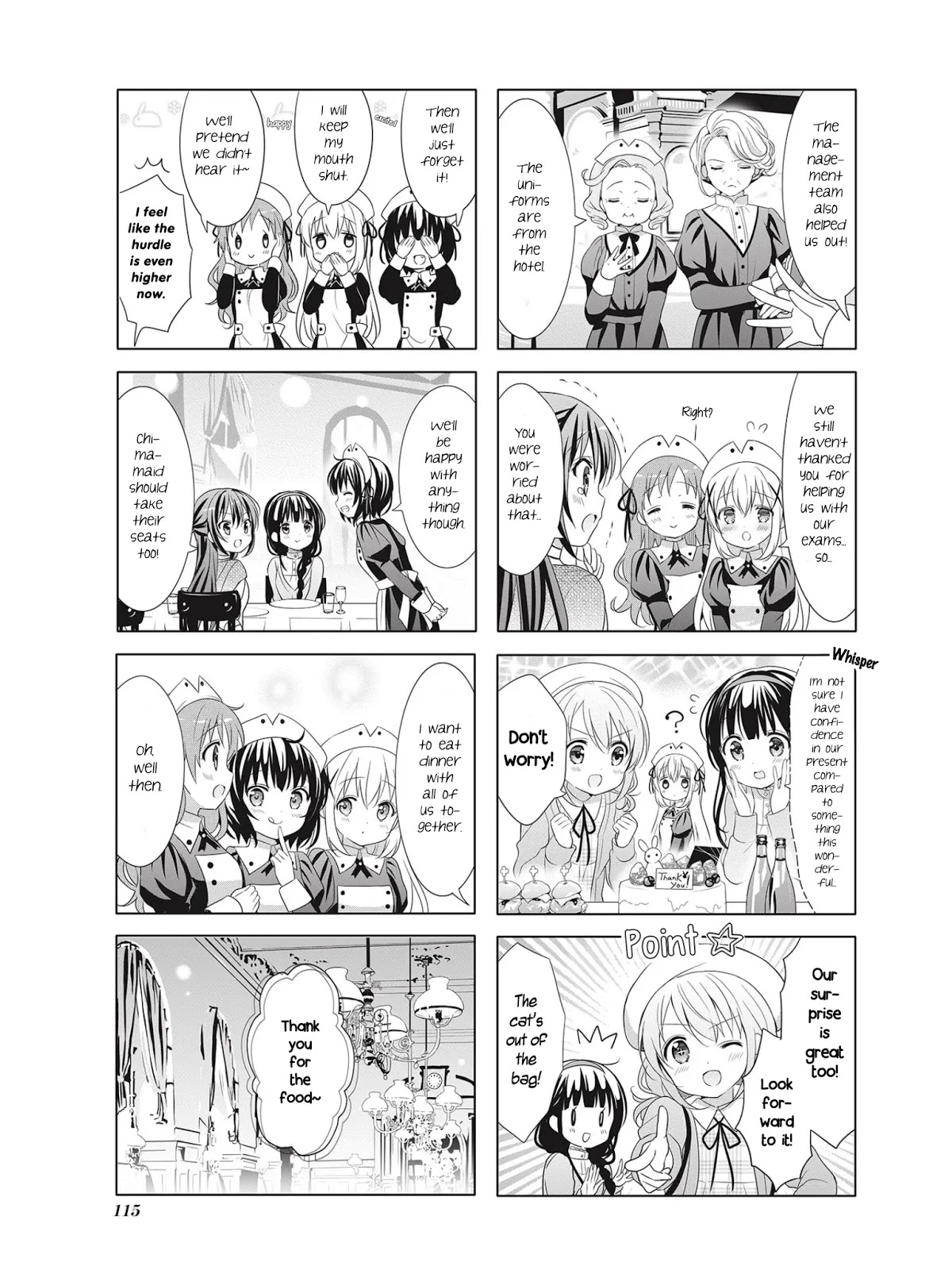 Gochuumon wa Usagi Desu ka? Chapter 8.13 page 7 - Vol.8 Chapter 13: The World has Become a Cafè