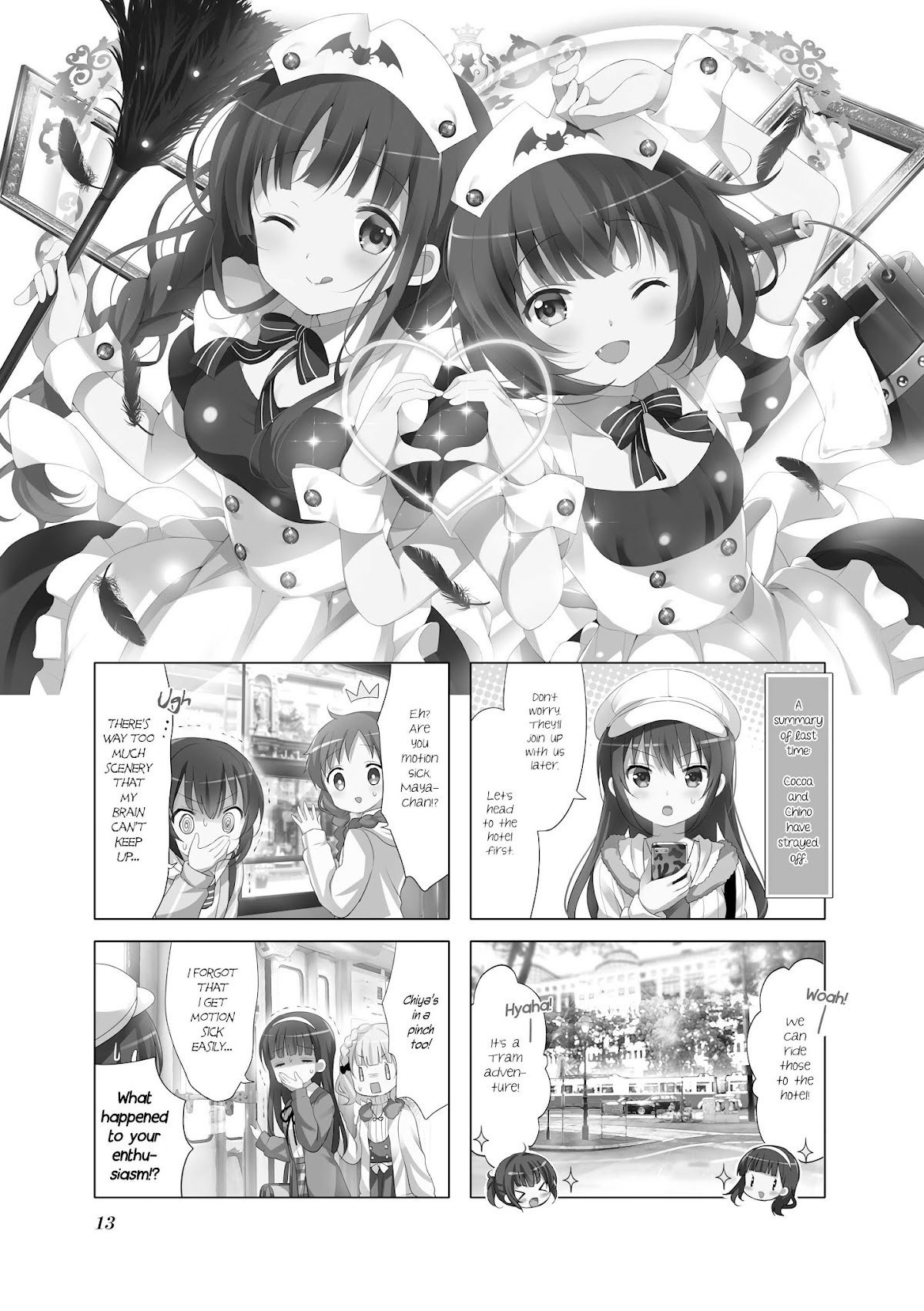 Gochuumon wa Usagi Desu ka? Chapter 8.2 page 2 - Vol.8 Chapter 2: The Best Closed-Circle Situation Since the First Day
