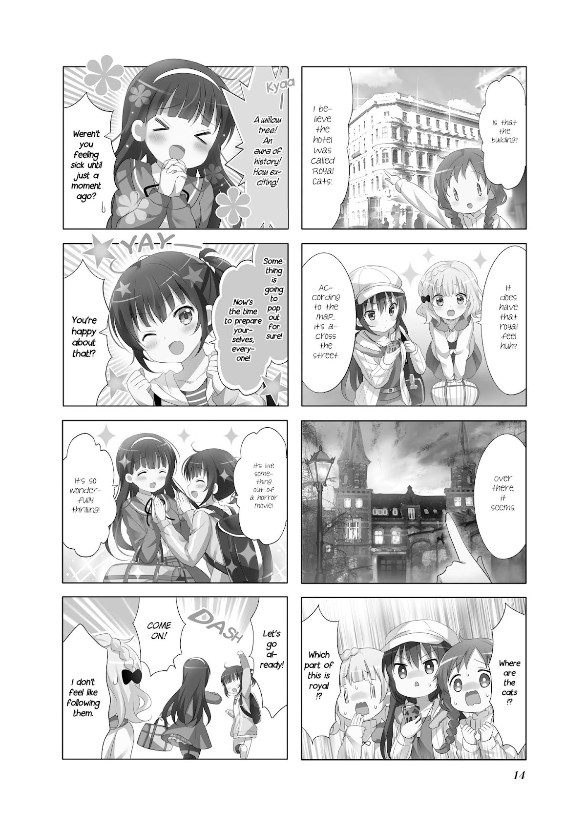 Gochuumon wa Usagi Desu ka? Chapter 8.2 page 3 - Vol.8 Chapter 2: The Best Closed-Circle Situation Since the First Day