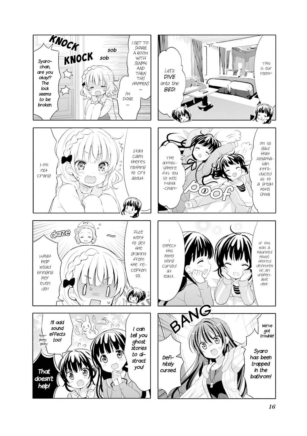 Gochuumon wa Usagi Desu ka? Chapter 8.2 page 5 - Vol.8 Chapter 2: The Best Closed-Circle Situation Since the First Day