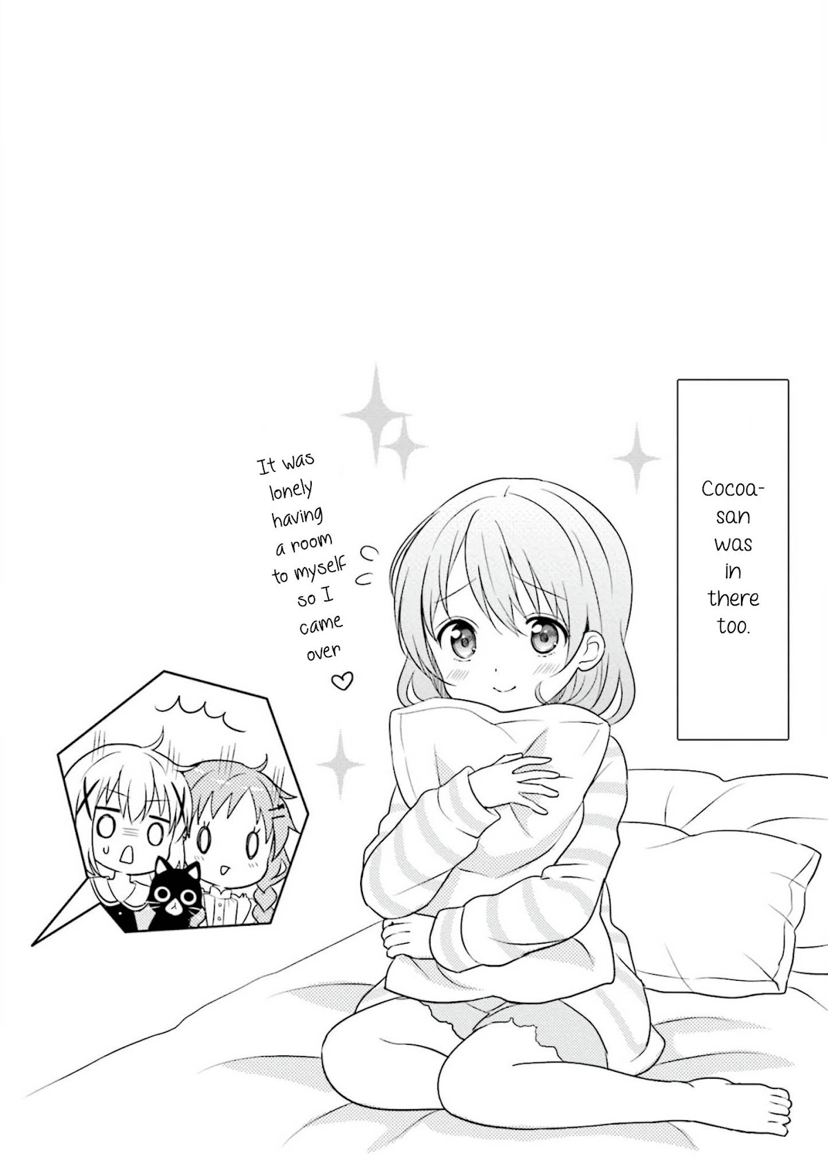 Gochuumon wa Usagi Desu ka? Chapter 8.3 page 10 - Vol.8 Chapter 3: A lost child escorts a lost child
