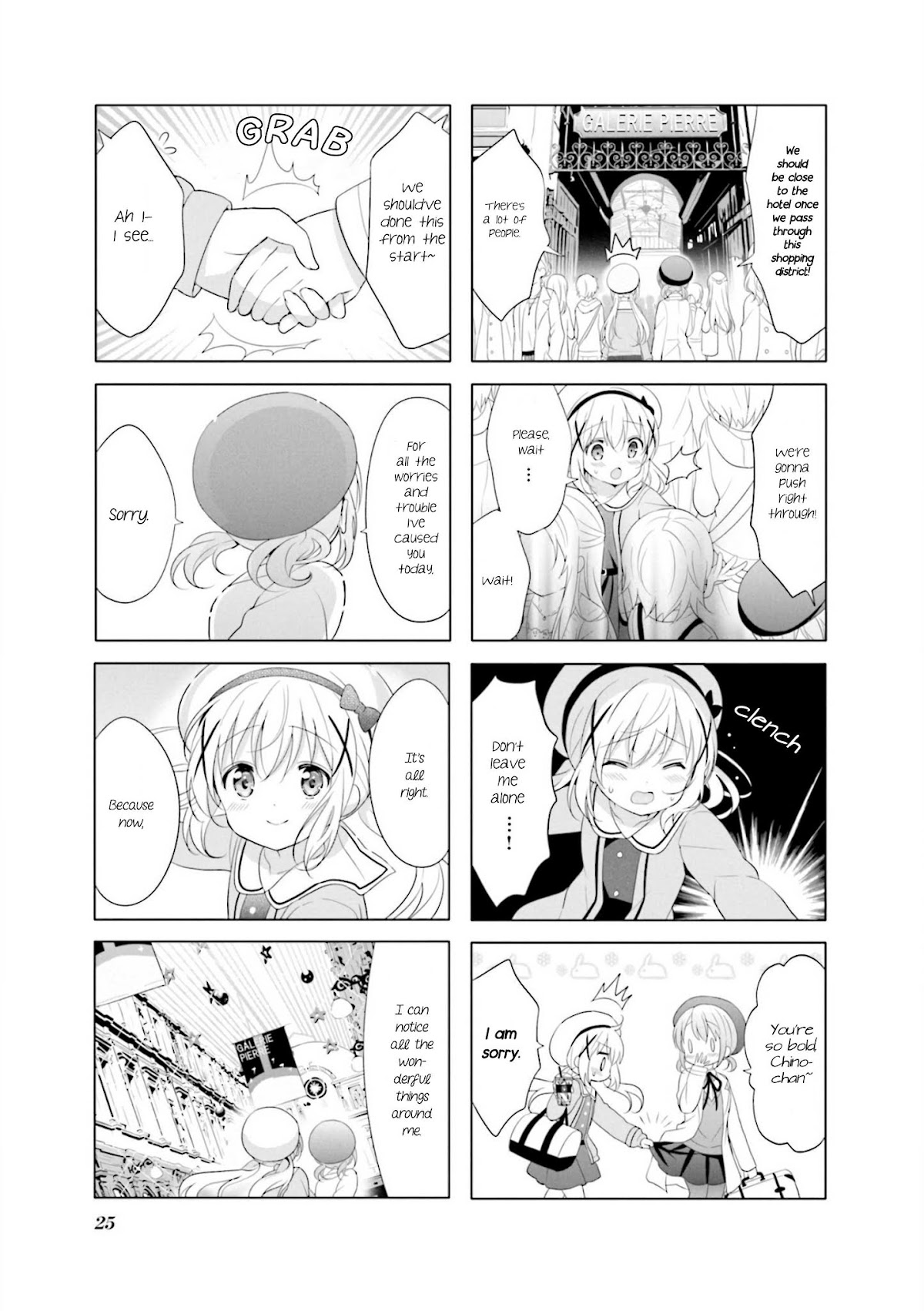 Gochuumon wa Usagi Desu ka? Chapter 8.3 page 5 - Vol.8 Chapter 3: A lost child escorts a lost child