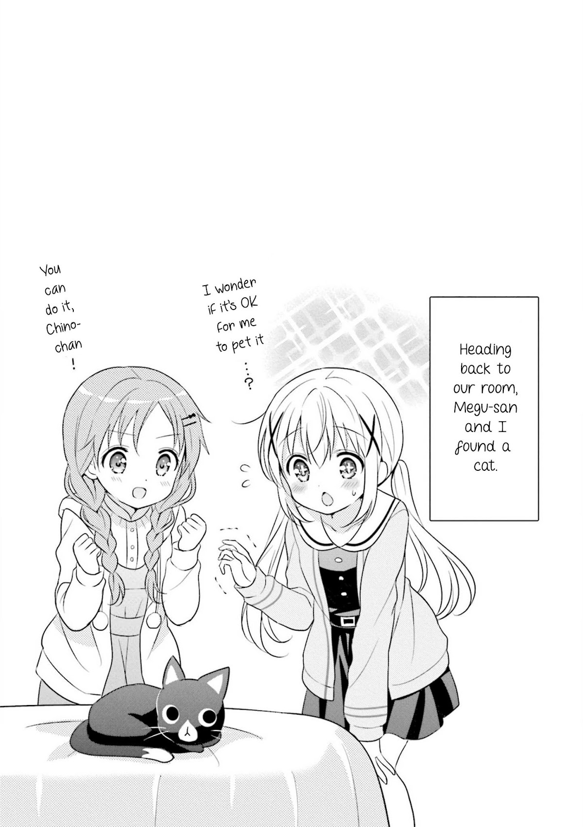 Gochuumon wa Usagi Desu ka? Chapter 8.3 page 9 - Vol.8 Chapter 3: A lost child escorts a lost child
