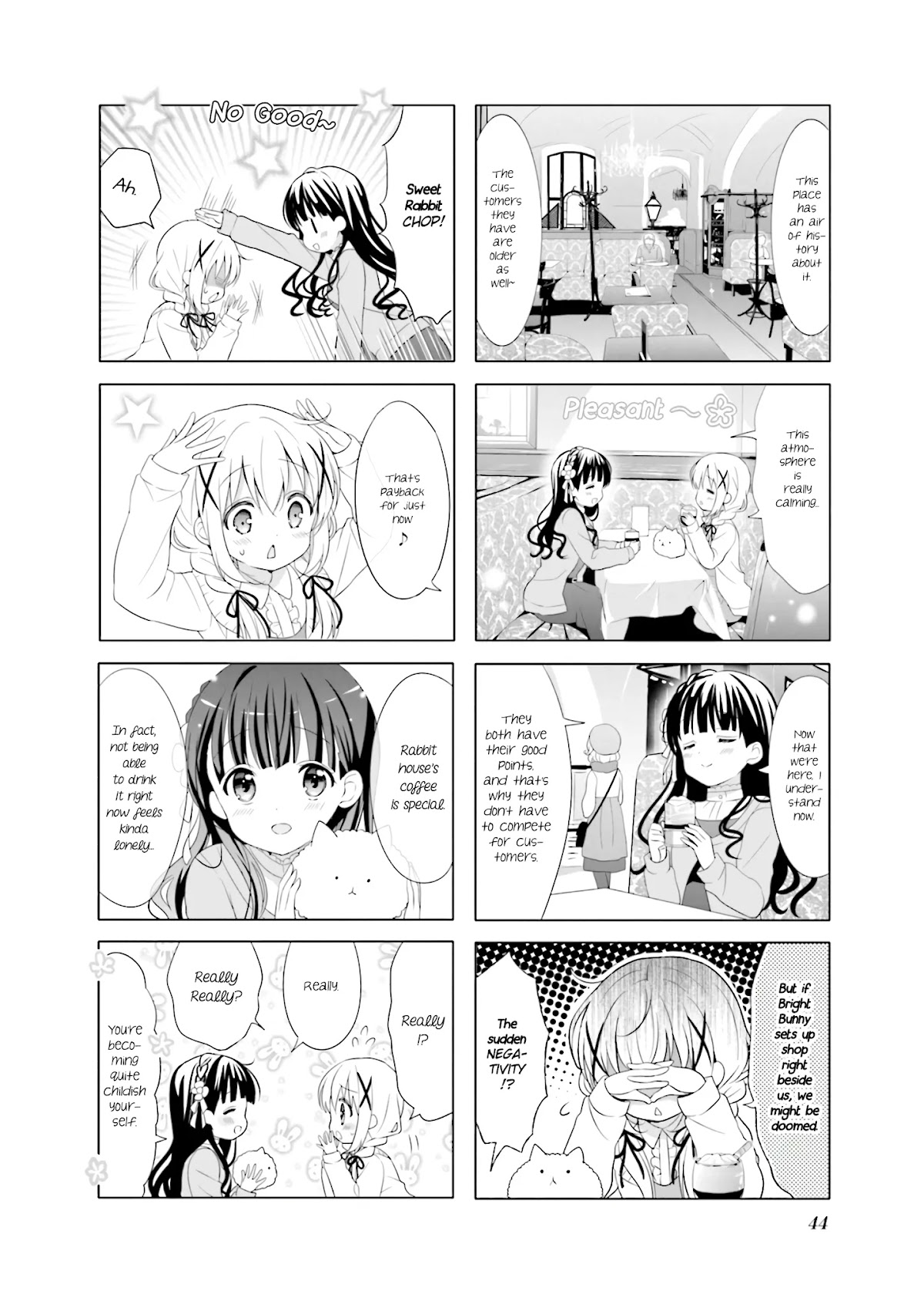 Gochuumon wa Usagi Desu ka? Chapter 8.5 page 6 - Vol.8 Chapter 5: Exciting, heart-pounding caffeine filled sleepless night