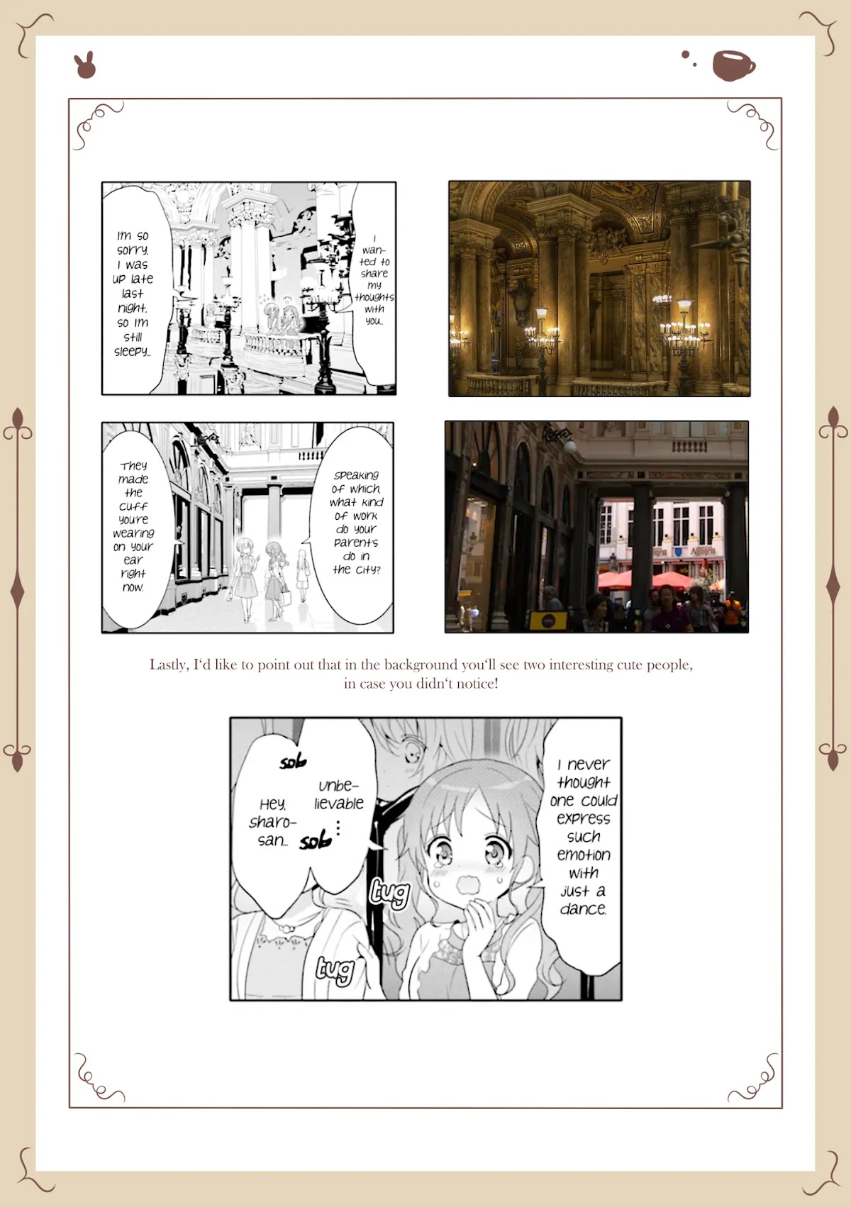 Gochuumon wa Usagi Desu ka? Chapter 8.6 page 14 - Vol.8 Chapter 6: Footstep Tarte Tatin