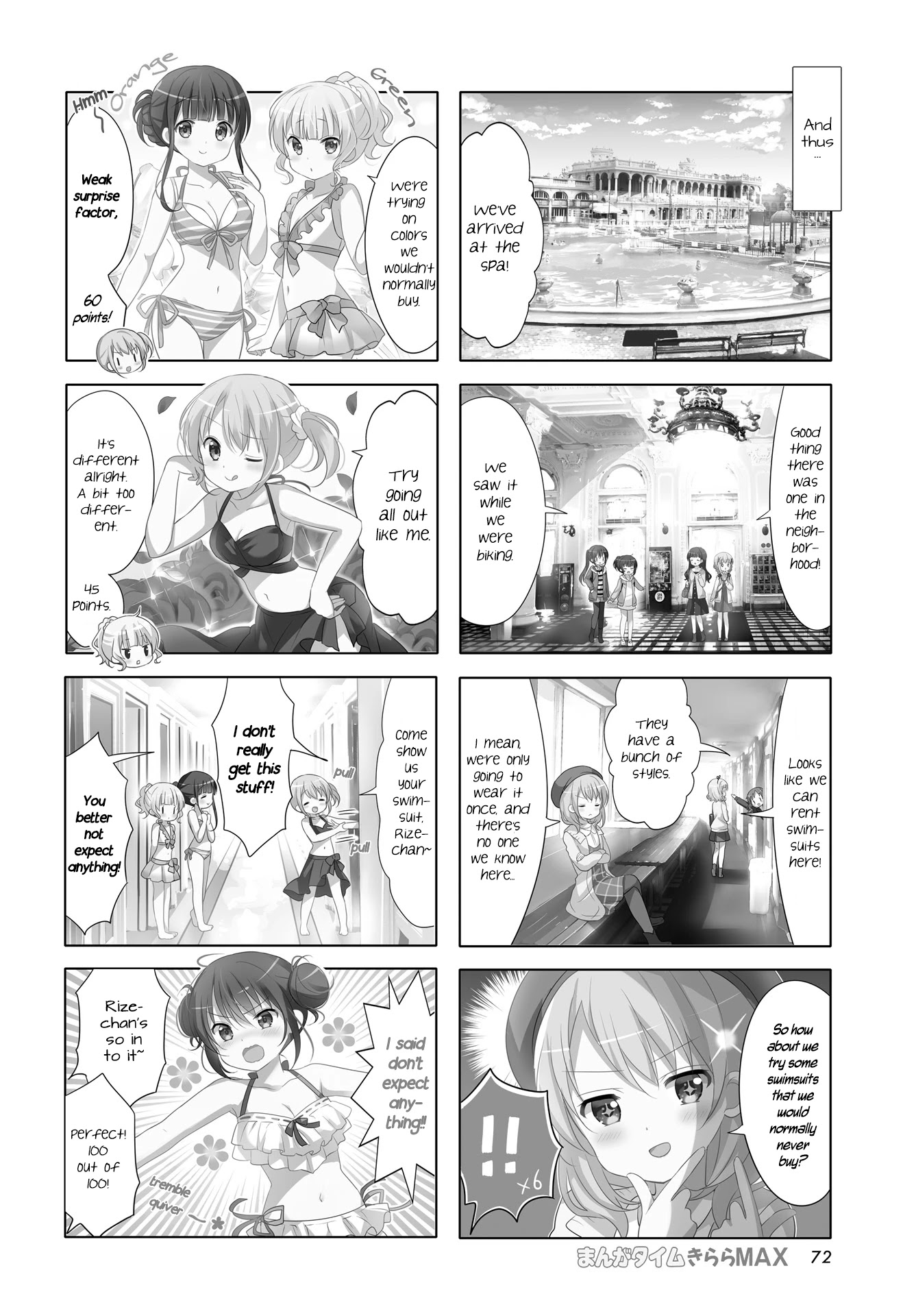 Gochuumon wa Usagi Desu ka? Chapter 8.7 page 2 - Vol.8 Chapter 7: A million points for this encounter and experience!