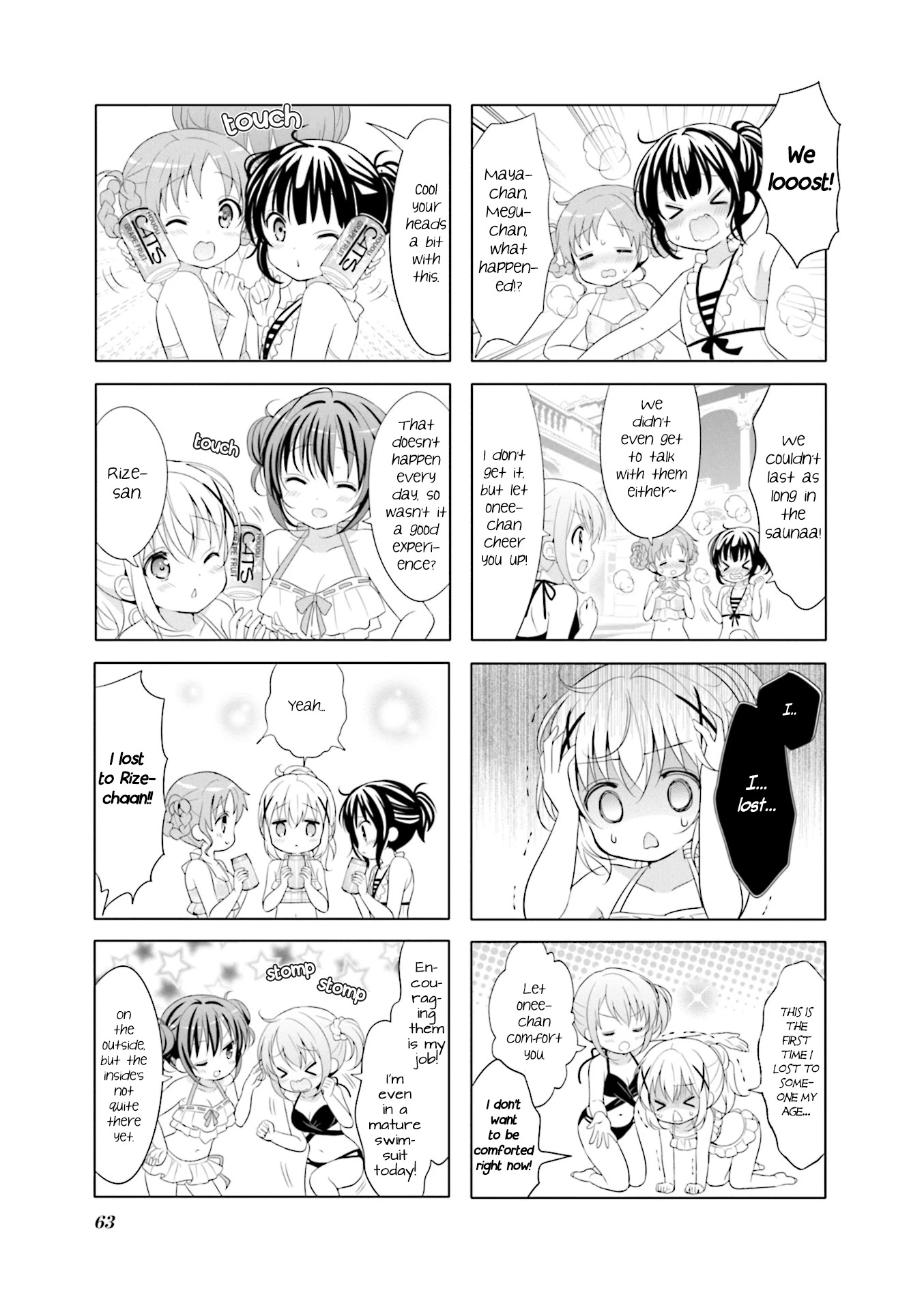 Gochuumon wa Usagi Desu ka? Chapter 8.7 page 7 - Vol.8 Chapter 7: A million points for this encounter and experience!