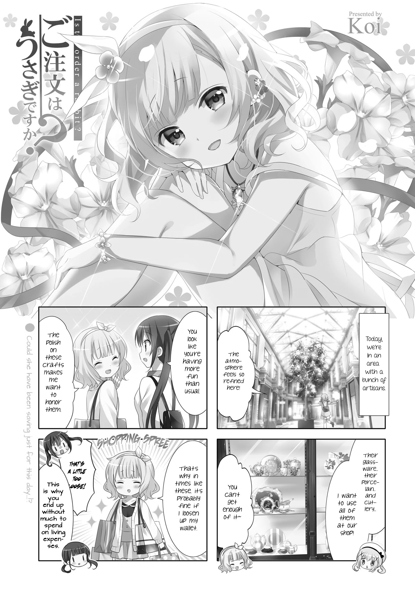 Gochuumon wa Usagi Desu ka? Chapter 8.8 page 1 - Vol.8 Chapter 8: This is my second home