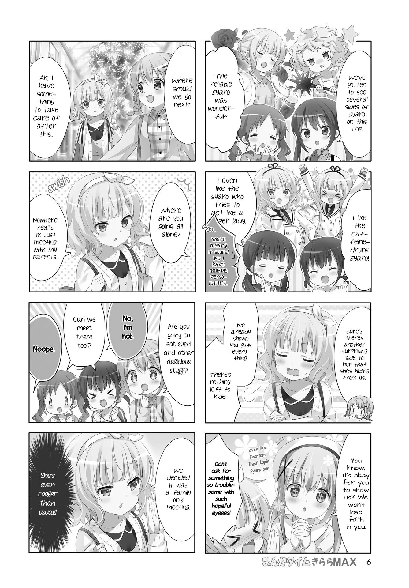 Gochuumon wa Usagi Desu ka? Chapter 8.8 page 2 - Vol.8 Chapter 8: This is my second home