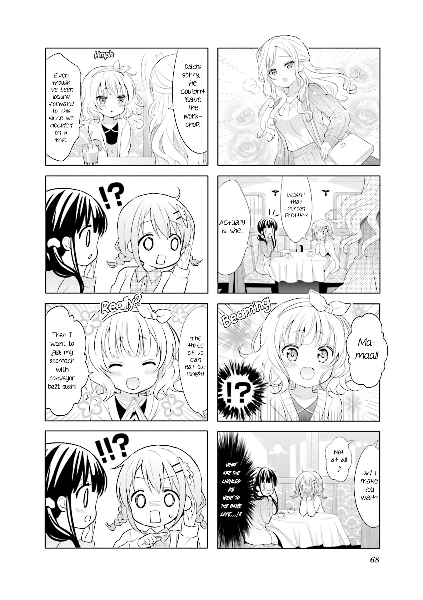 Gochuumon wa Usagi Desu ka? Chapter 8.8 page 4 - Vol.8 Chapter 8: This is my second home