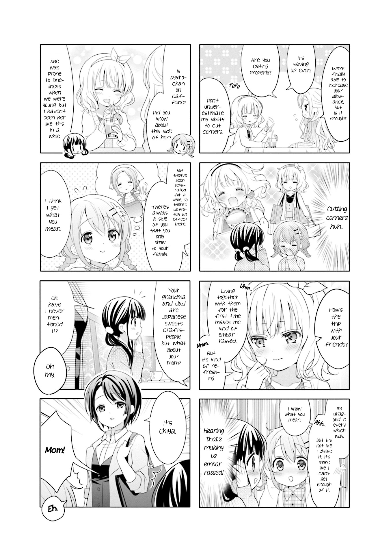 Gochuumon wa Usagi Desu ka? Chapter 8.8 page 5 - Vol.8 Chapter 8: This is my second home