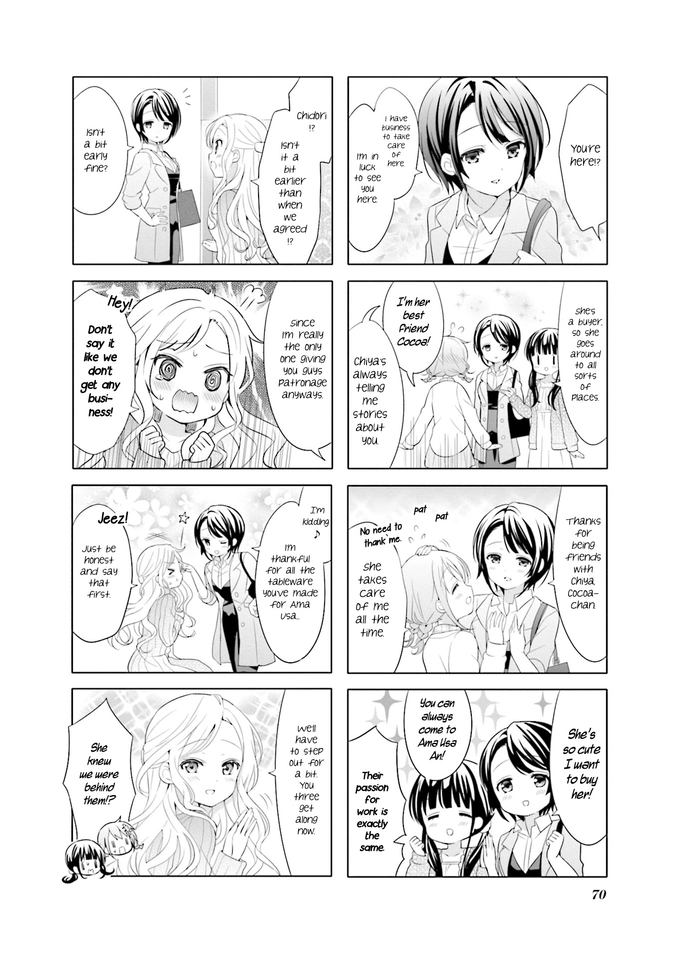 Gochuumon wa Usagi Desu ka? Chapter 8.8 page 6 - Vol.8 Chapter 8: This is my second home