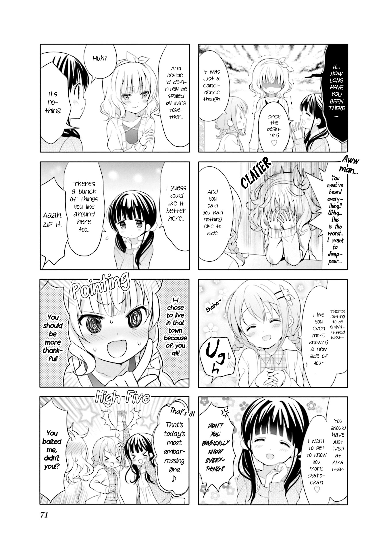 Gochuumon wa Usagi Desu ka? Chapter 8.8 page 7 - Vol.8 Chapter 8: This is my second home