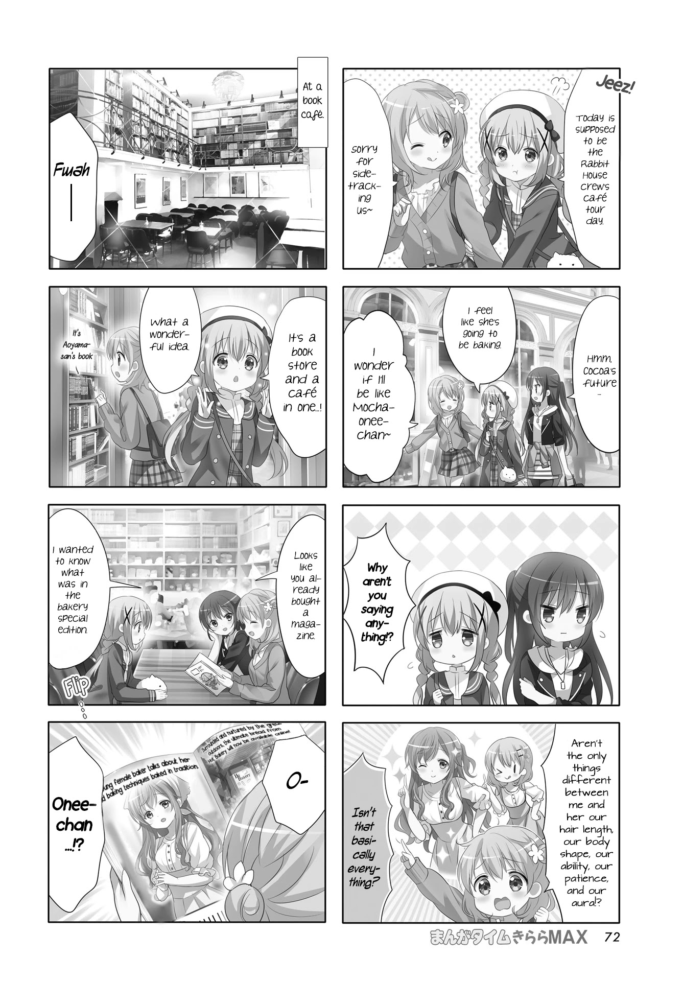 Gochuumon wa Usagi Desu ka? Chapter 8.9 page 2 - Vol.8 Chapter 9: Dear My Sister, My Answer With My Friends