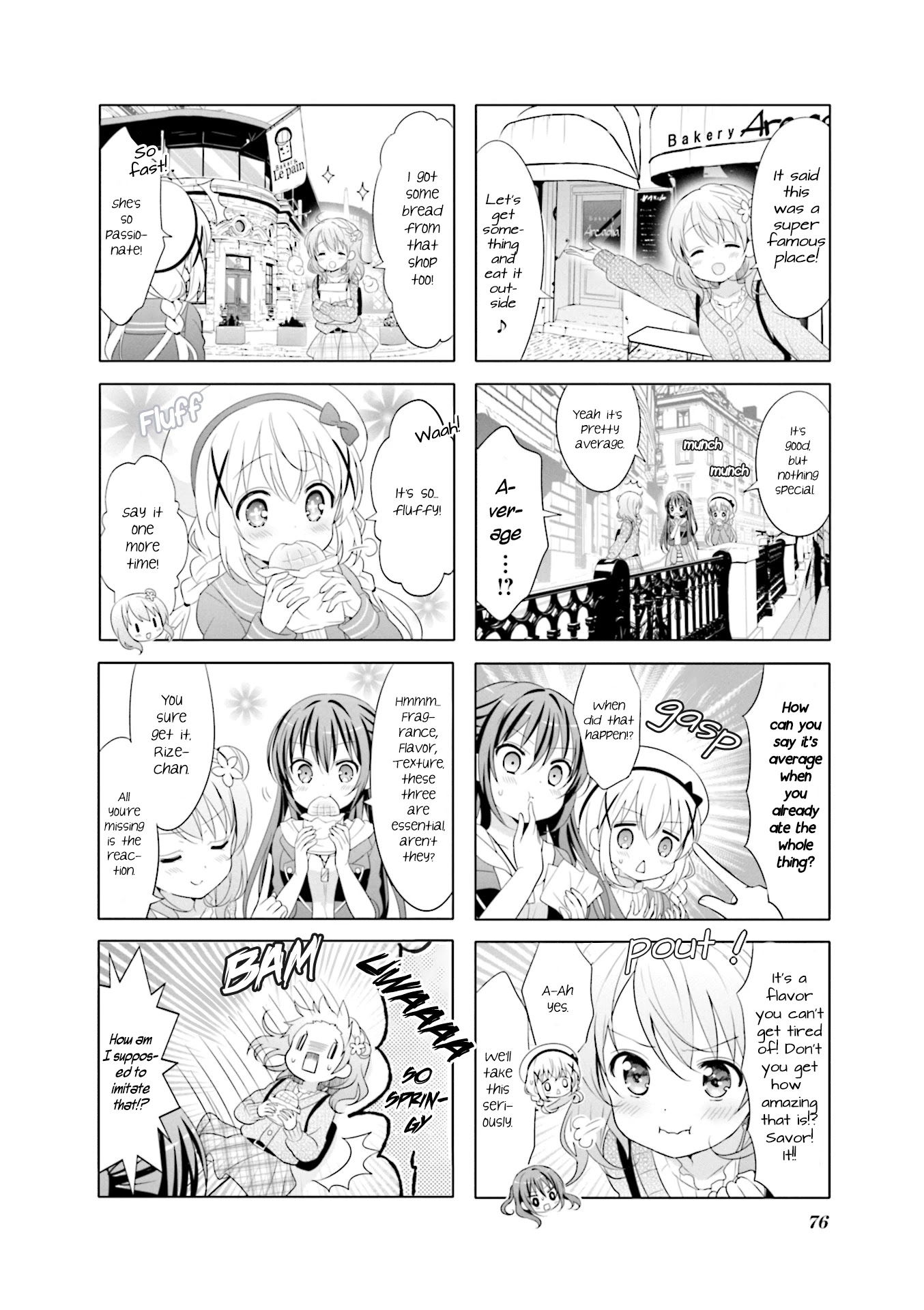 Gochuumon wa Usagi Desu ka? Chapter 8.9 page 4 - Vol.8 Chapter 9: Dear My Sister, My Answer With My Friends