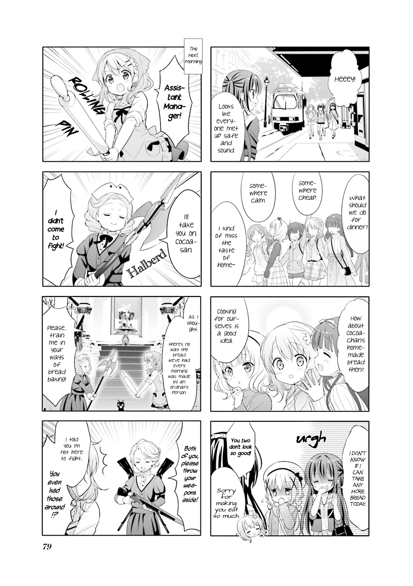 Gochuumon wa Usagi Desu ka? Chapter 8.9 page 7 - Vol.8 Chapter 9: Dear My Sister, My Answer With My Friends