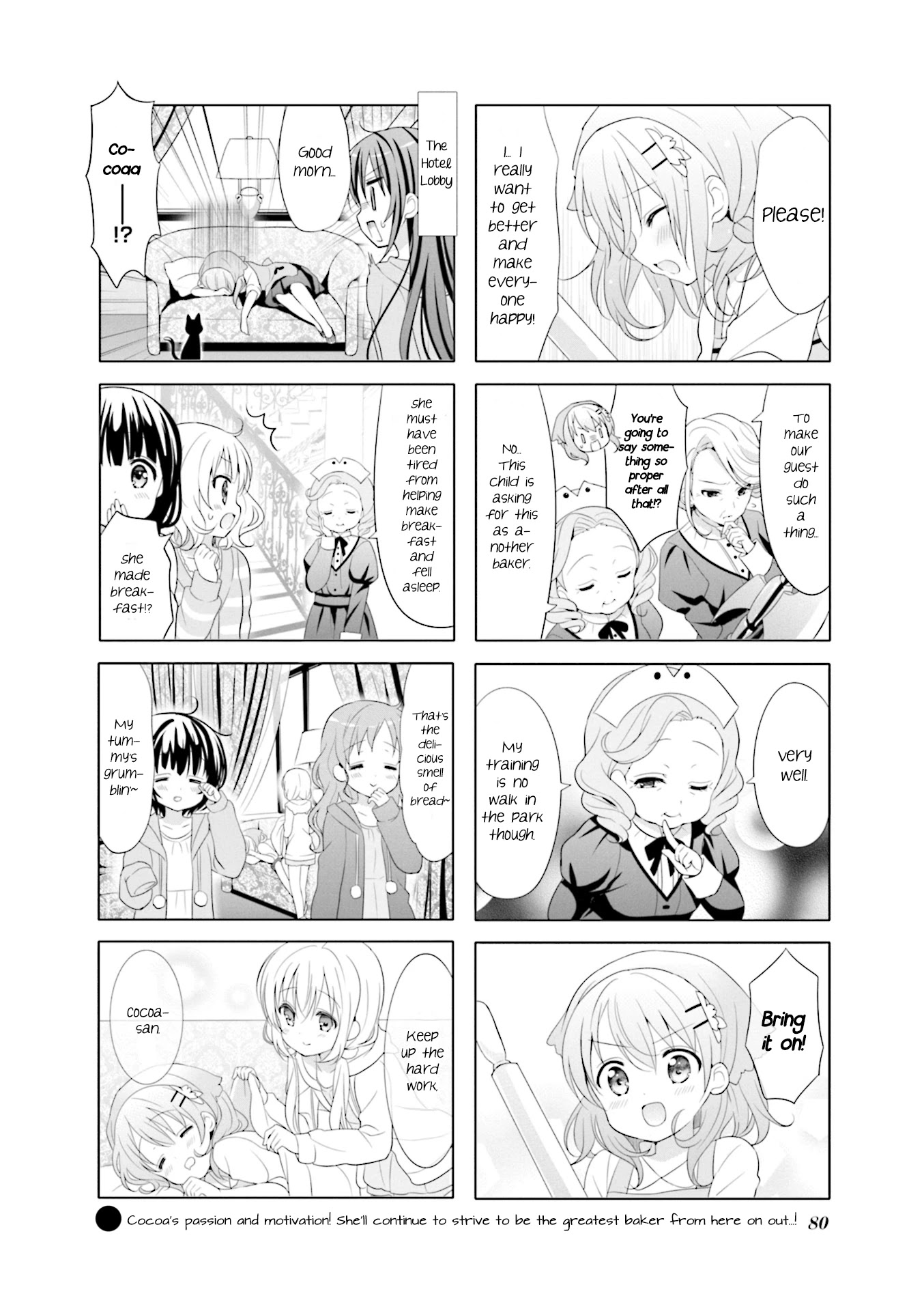 Gochuumon wa Usagi Desu ka? Chapter 8.9 page 8 - Vol.8 Chapter 9: Dear My Sister, My Answer With My Friends