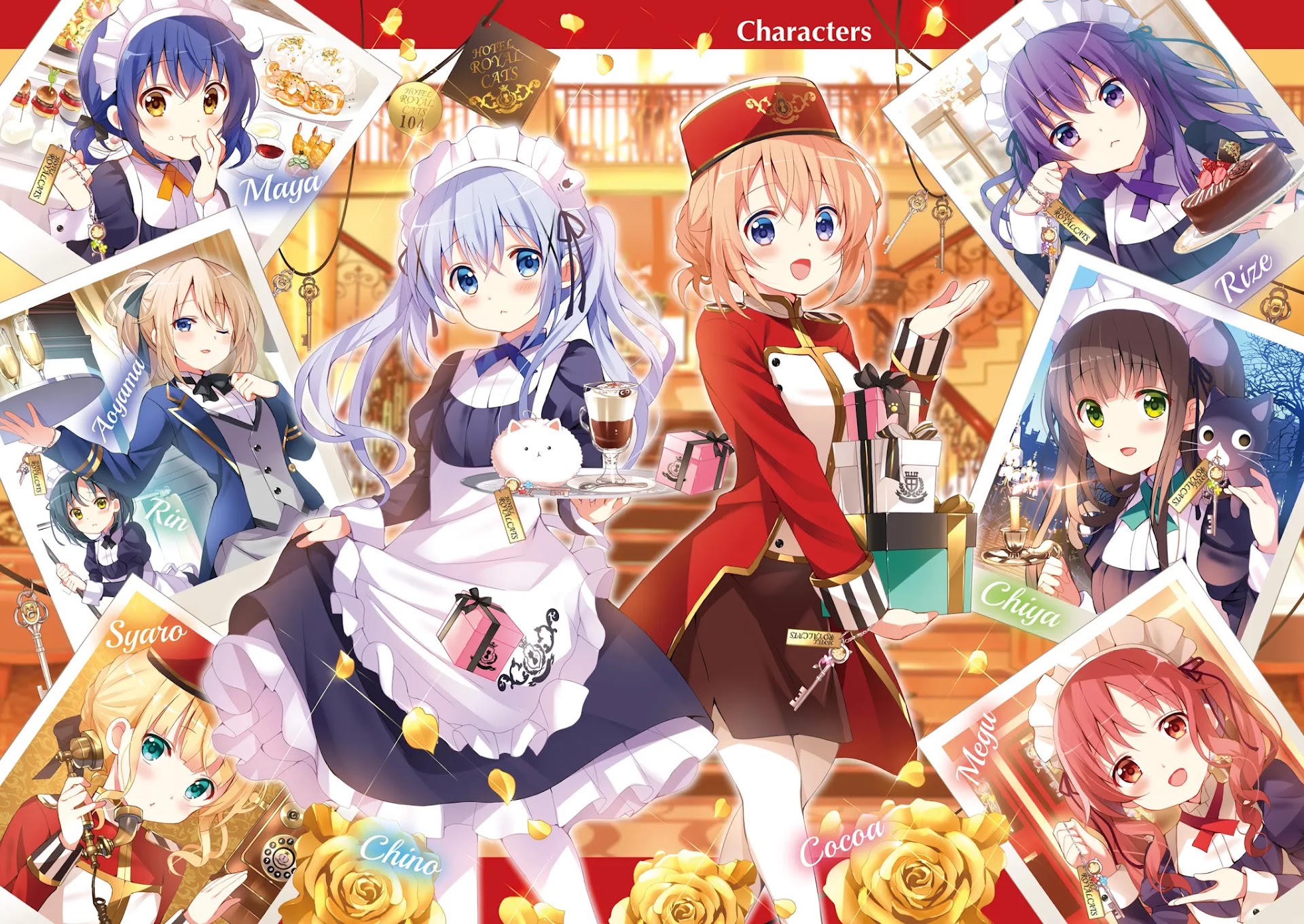 Gochuumon wa Usagi Desu ka? Chapter 9.1 page 3 - Vol.9 Chapter 1: Treasure Box Roller Coaster