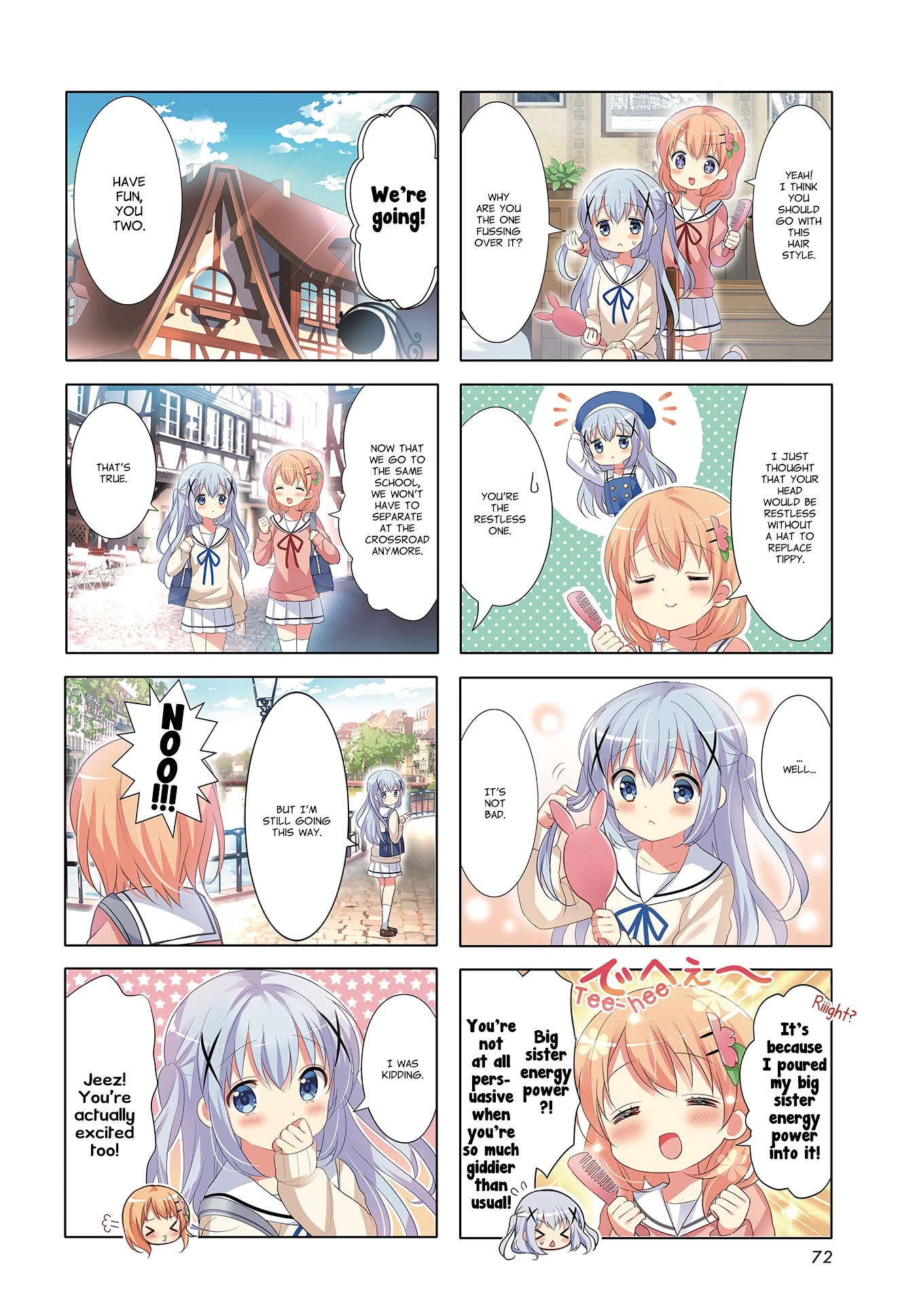 Gochuumon wa Usagi Desu ka? Chapter 9.10 page 2 - Vol.9 Chapter 10: Is the Order a Cat?