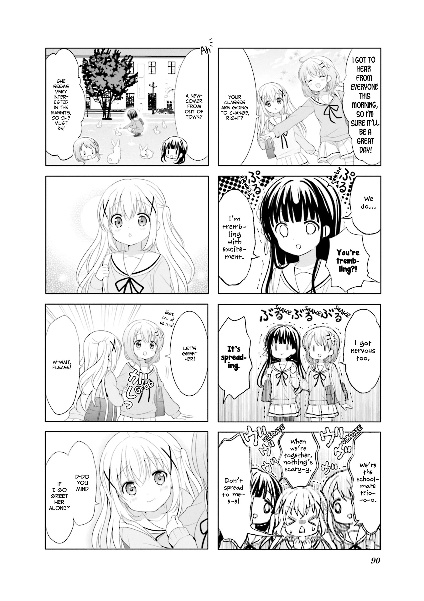 Gochuumon wa Usagi Desu ka? Chapter 9.10 page 6 - Vol.9 Chapter 10: Is the Order a Cat?