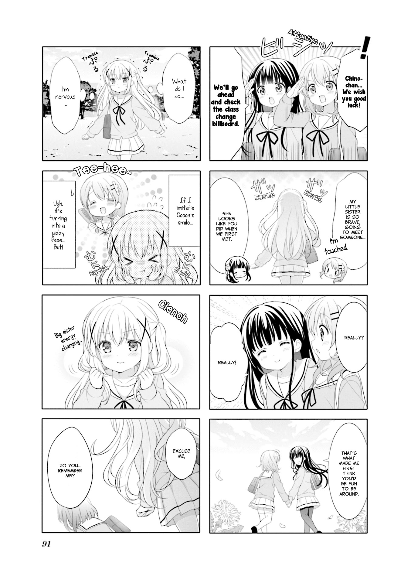 Gochuumon wa Usagi Desu ka? Chapter 9.10 page 7 - Vol.9 Chapter 10: Is the Order a Cat?