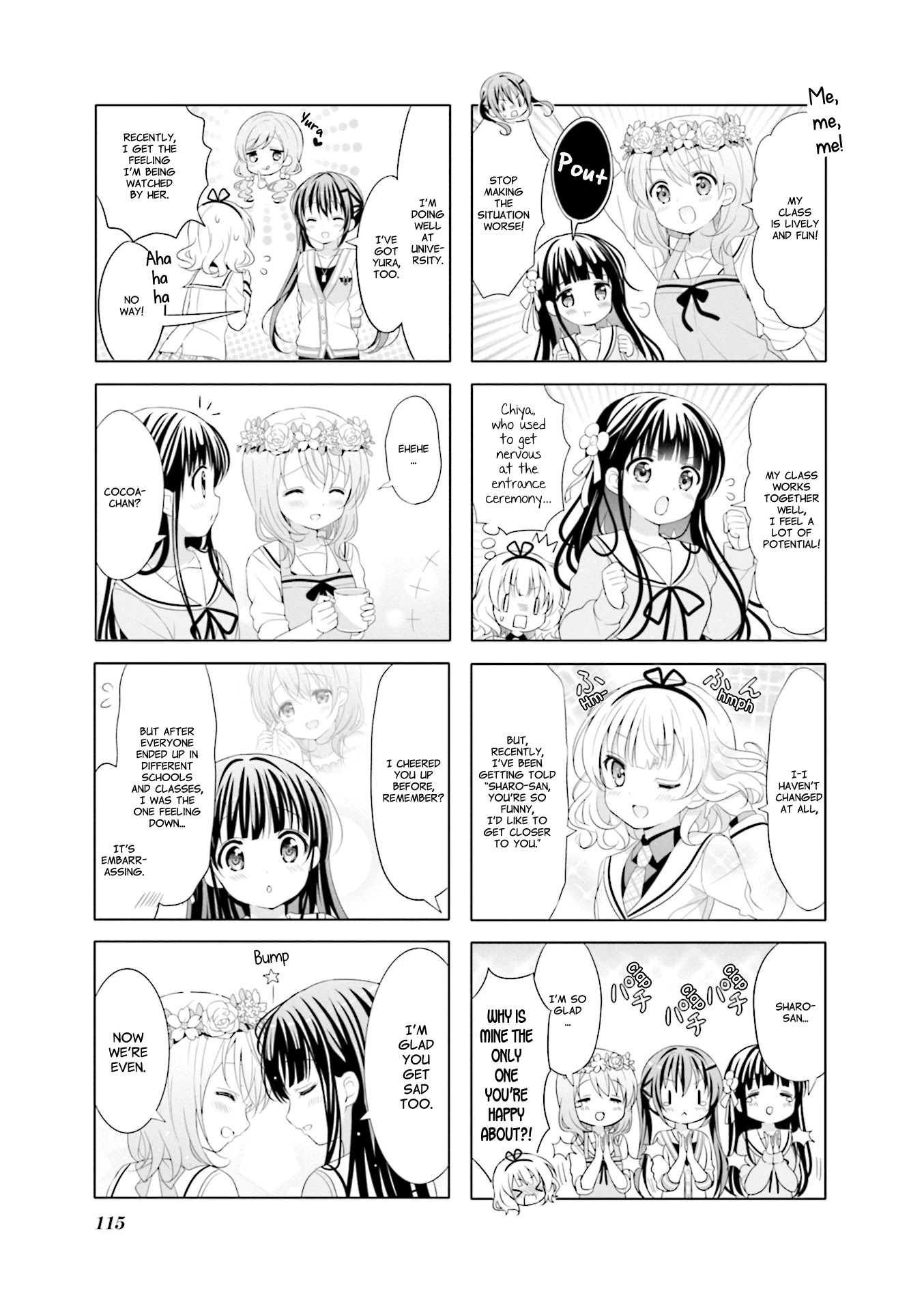 Gochuumon wa Usagi Desu ka? Chapter 9.13 page 7 - Vol.9 Chapter 13: Pan-paka-pan Bread Party!