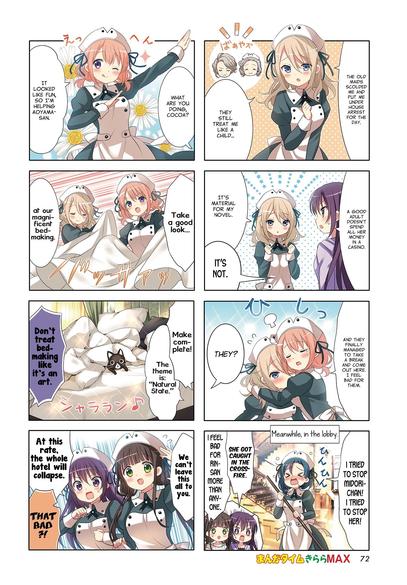 Gochuumon wa Usagi Desu ka? Chapter 9.2 page 2 - Vol.9 Chapter 2: Spinning Melancholic Afternoon