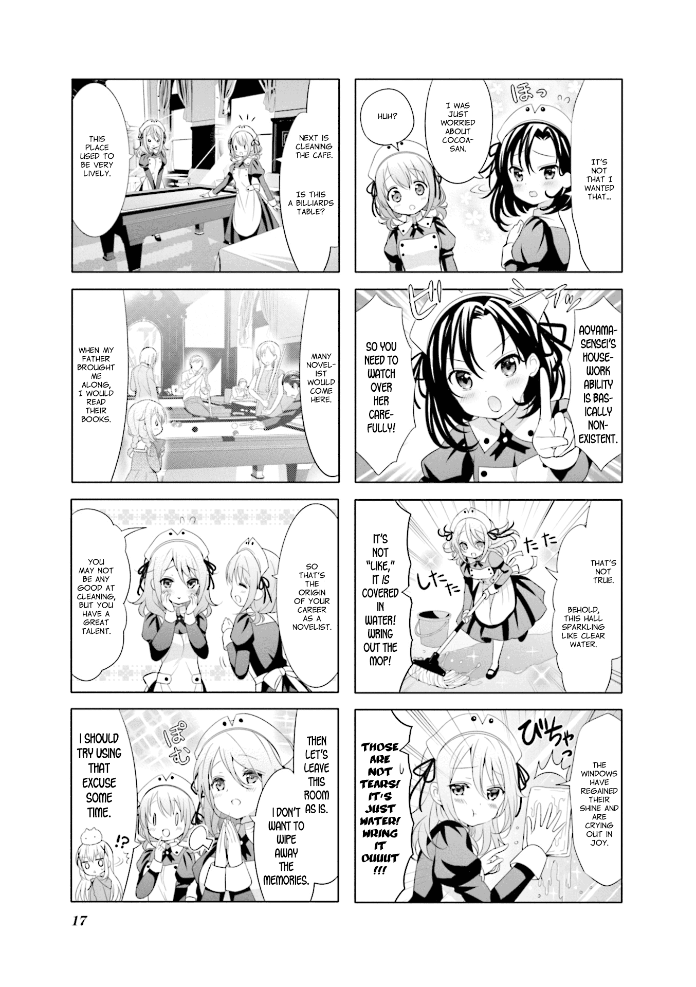Gochuumon wa Usagi Desu ka? Chapter 9.2 page 5 - Vol.9 Chapter 2: Spinning Melancholic Afternoon