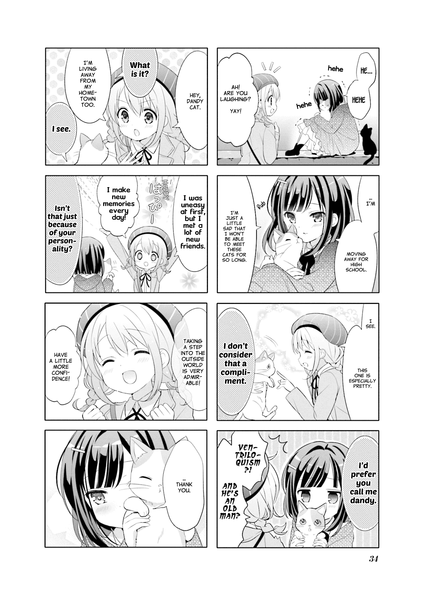 Gochuumon wa Usagi Desu ka? Chapter 9.4 page 4 - Vol.9 Chapter 4: For the Final Night, Let's Empty our Eyes' Jewel Boxes