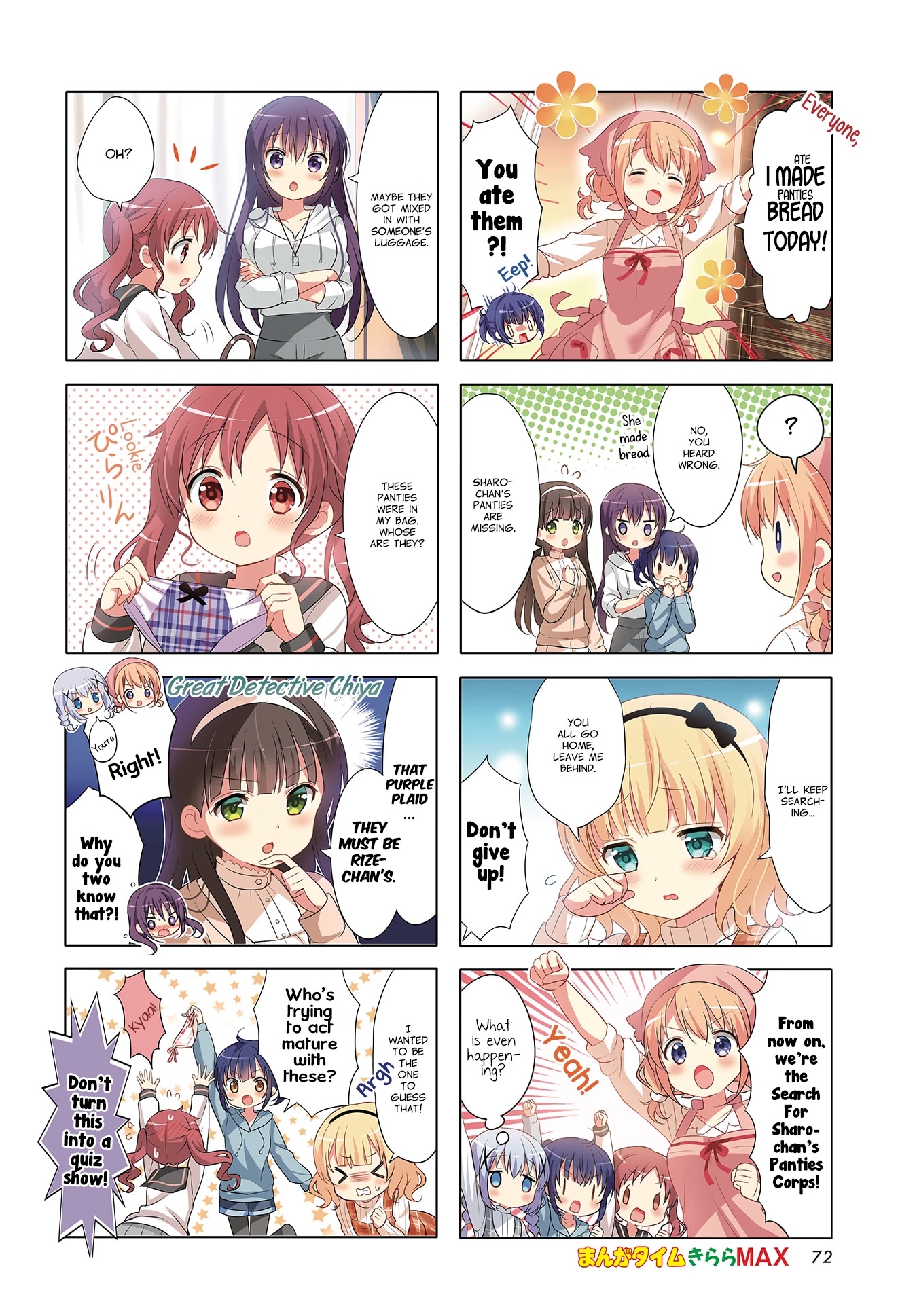 Gochuumon wa Usagi Desu ka? Chapter 9.5 page 2 - Vol.9 Chapter 5: Waai Waai Try