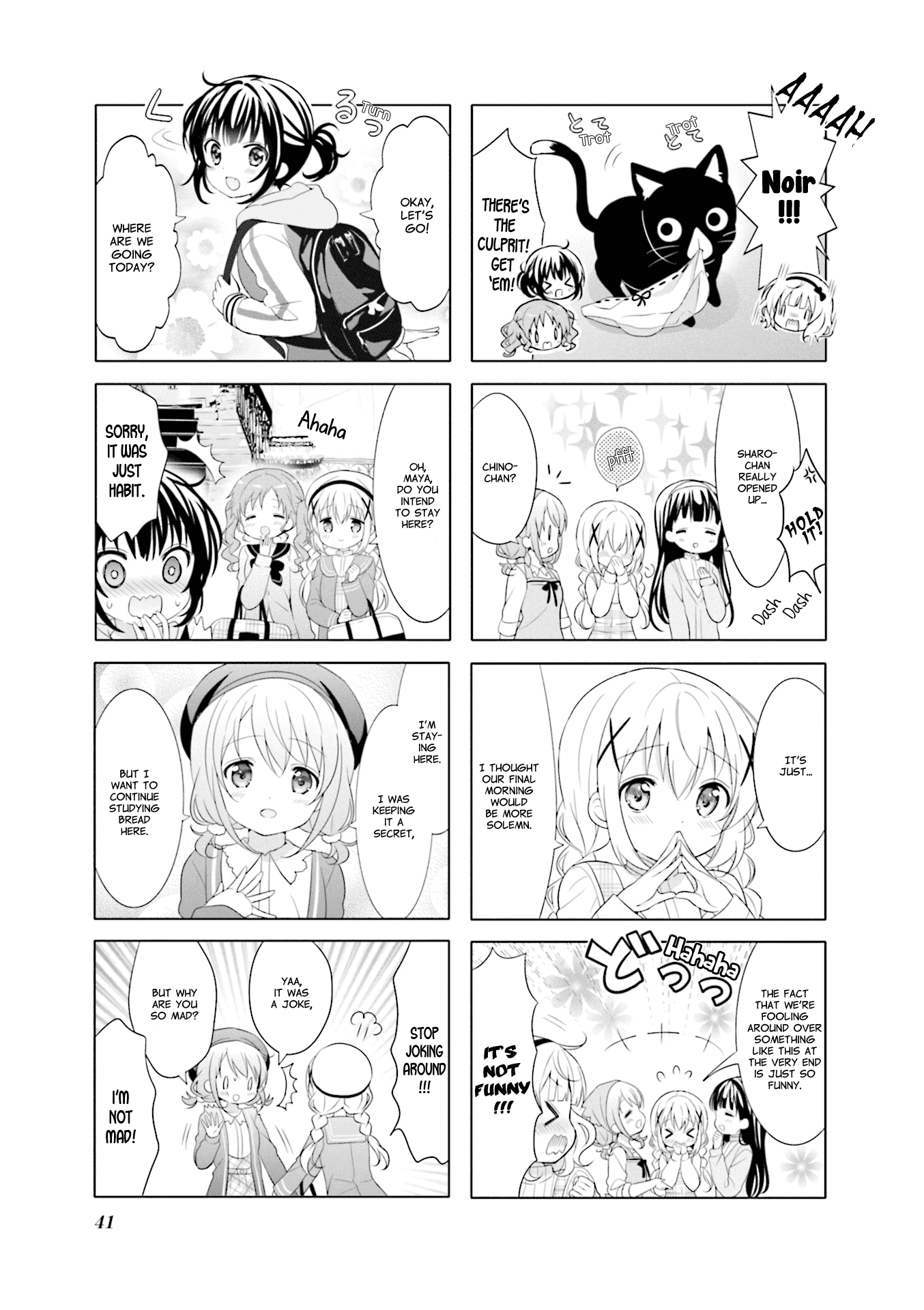 Gochuumon wa Usagi Desu ka? Chapter 9.5 page 3 - Vol.9 Chapter 5: Waai Waai Try