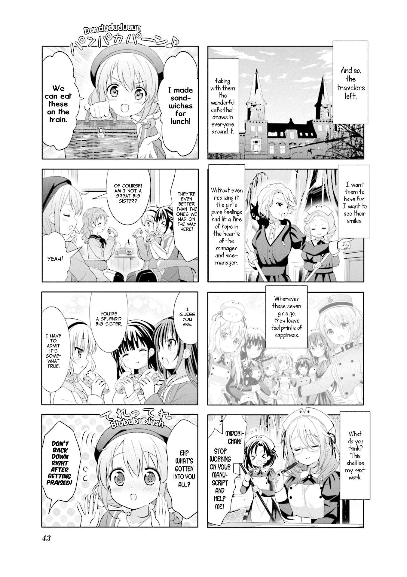 Gochuumon wa Usagi Desu ka? Chapter 9.5 page 5 - Vol.9 Chapter 5: Waai Waai Try
