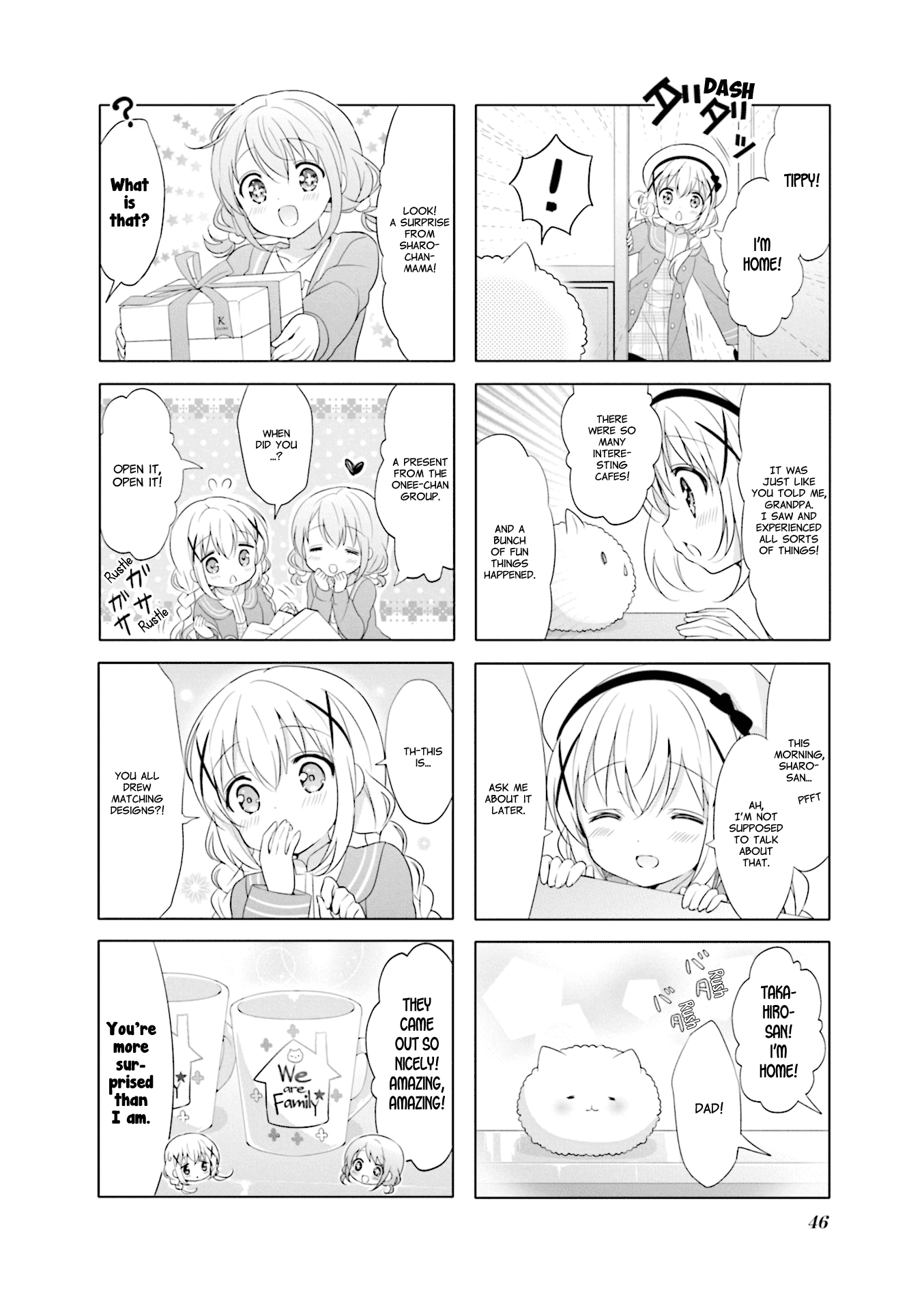 Gochuumon wa Usagi Desu ka? Chapter 9.5 page 8 - Vol.9 Chapter 5: Waai Waai Try