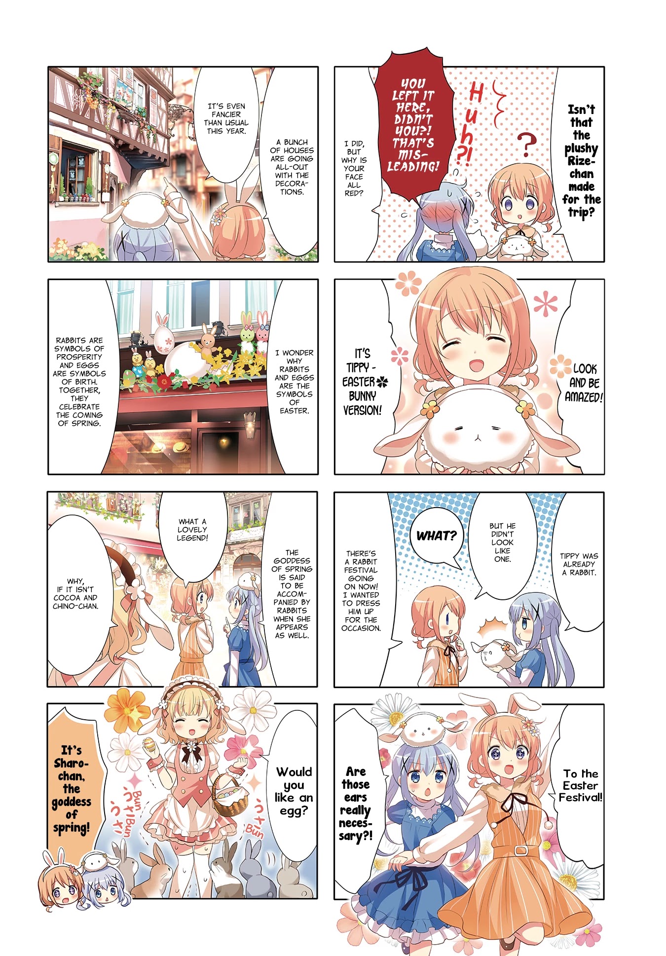 Gochuumon wa Usagi Desu ka? Chapter 9.6 page 2 - Vol.9 Chapter 6: Spring Hello!!!