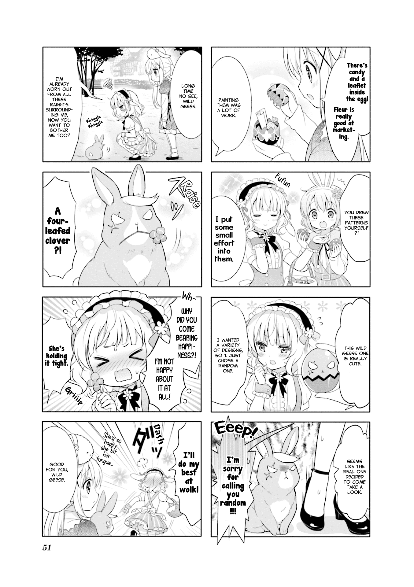 Gochuumon wa Usagi Desu ka? Chapter 9.6 page 3 - Vol.9 Chapter 6: Spring Hello!!!