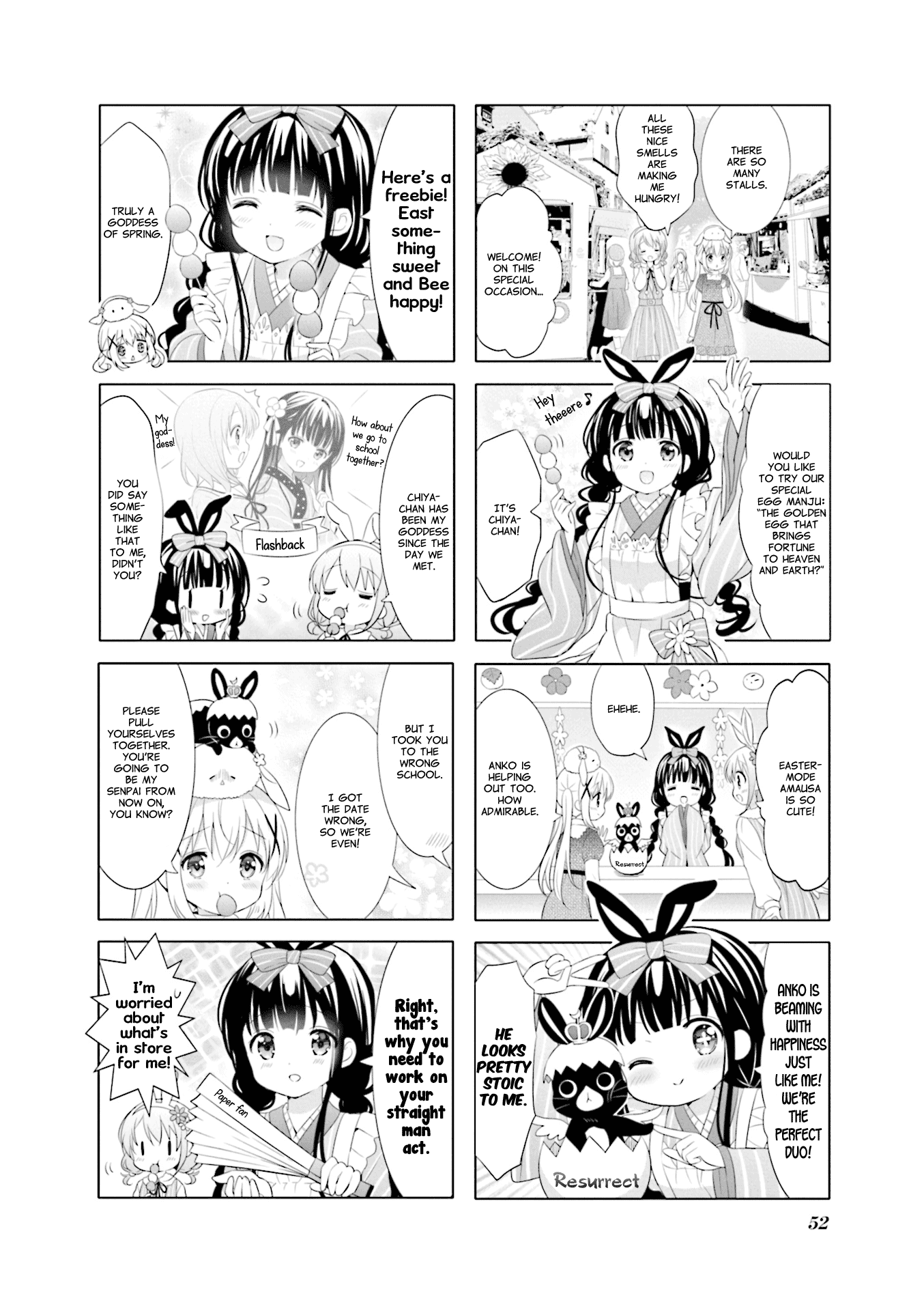 Gochuumon wa Usagi Desu ka? Chapter 9.6 page 4 - Vol.9 Chapter 6: Spring Hello!!!