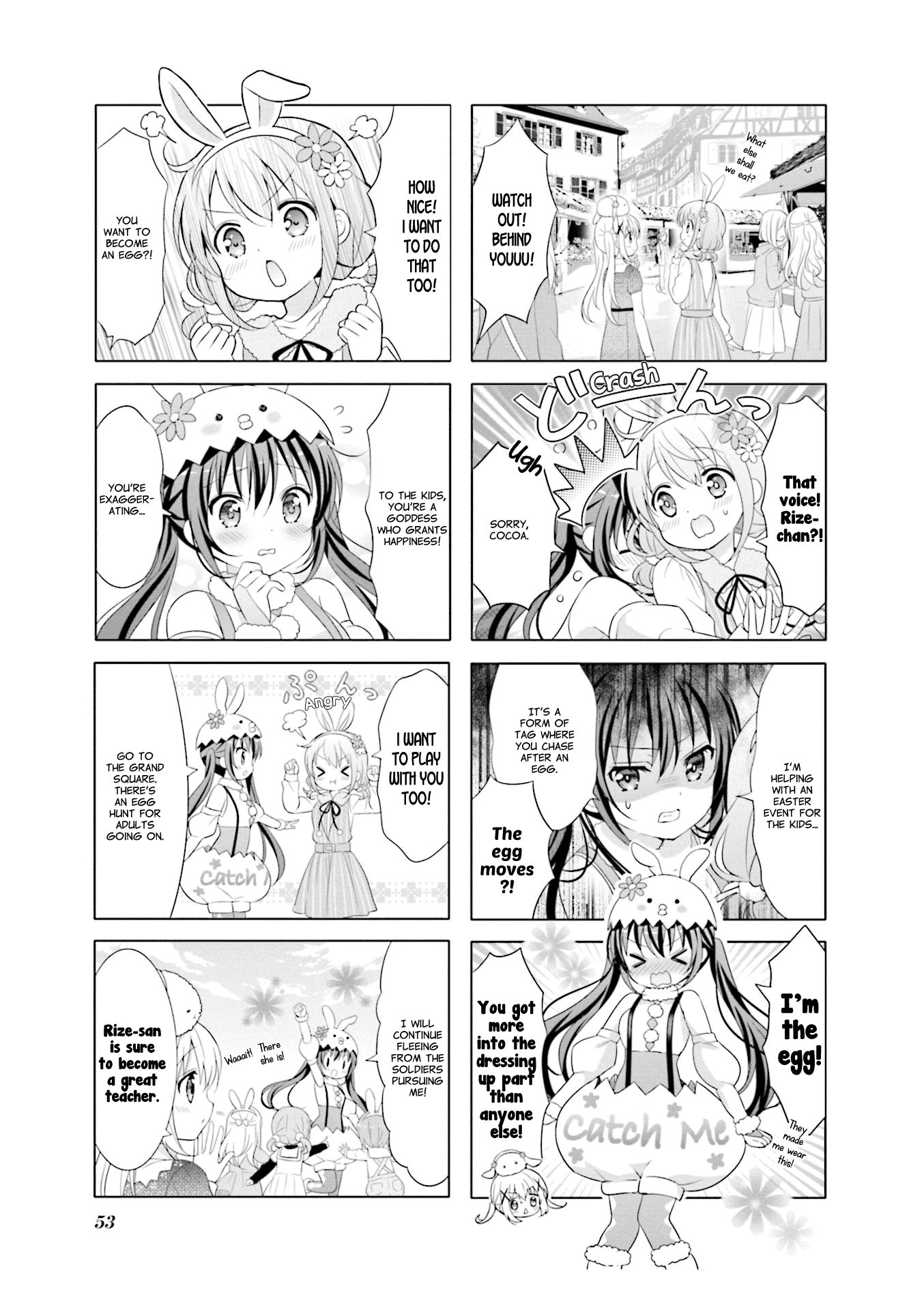 Gochuumon wa Usagi Desu ka? Chapter 9.6 page 5 - Vol.9 Chapter 6: Spring Hello!!!