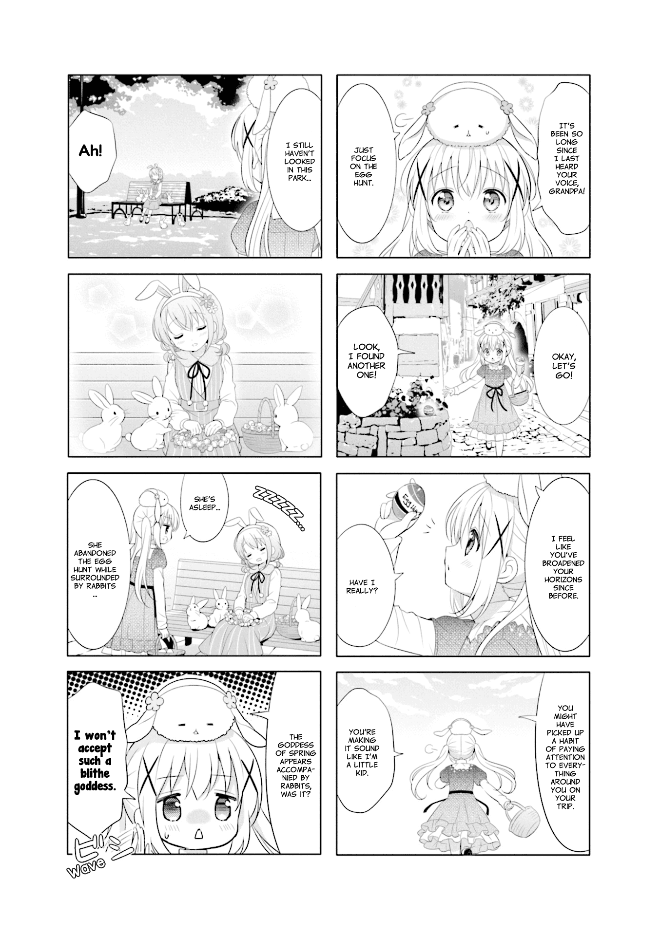 Gochuumon wa Usagi Desu ka? Chapter 9.6 page 7 - Vol.9 Chapter 6: Spring Hello!!!