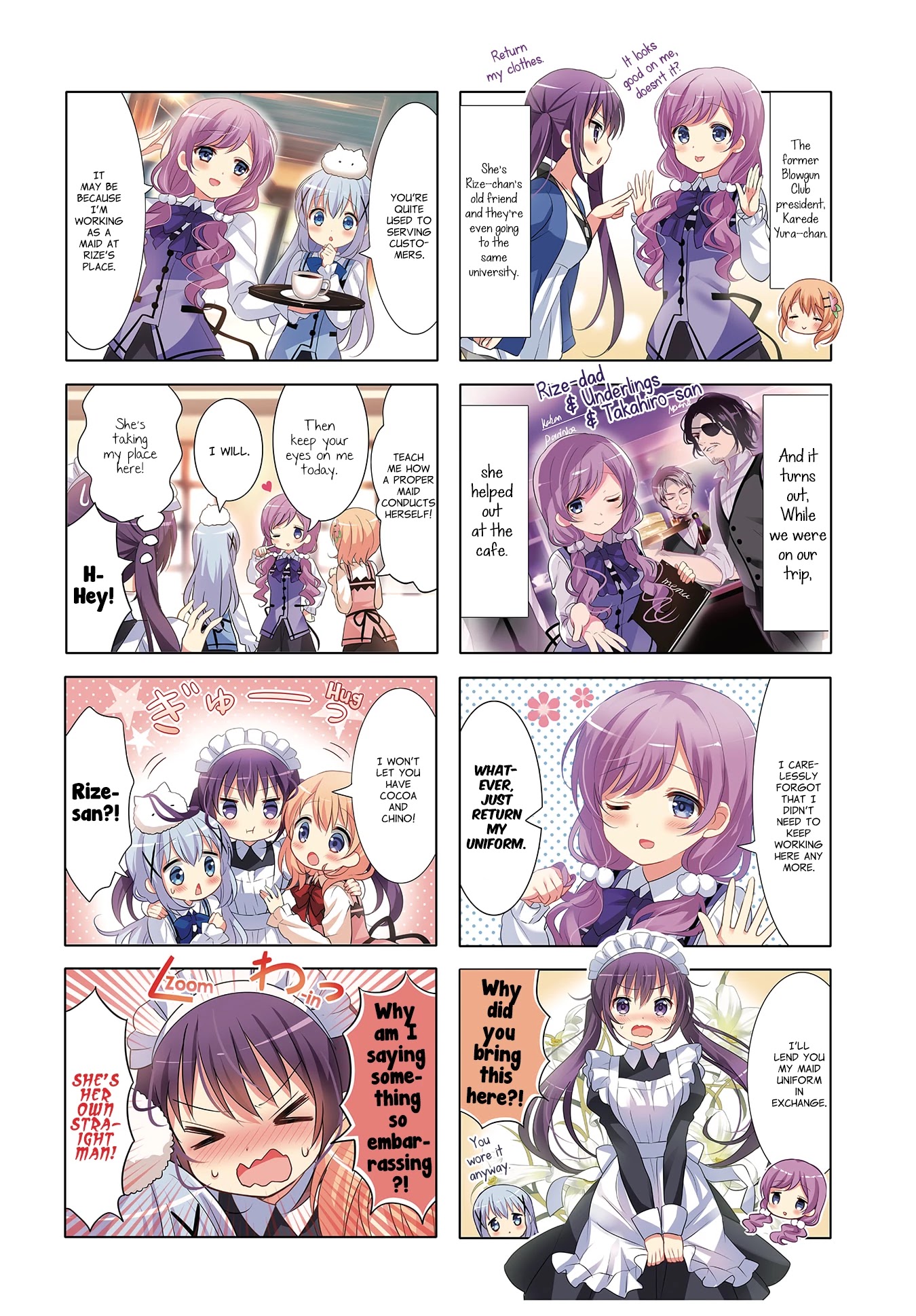 Gochuumon wa Usagi Desu ka? Chapter 9.7 page 2 - Vol.9 Chapter 7: Foooo am I?