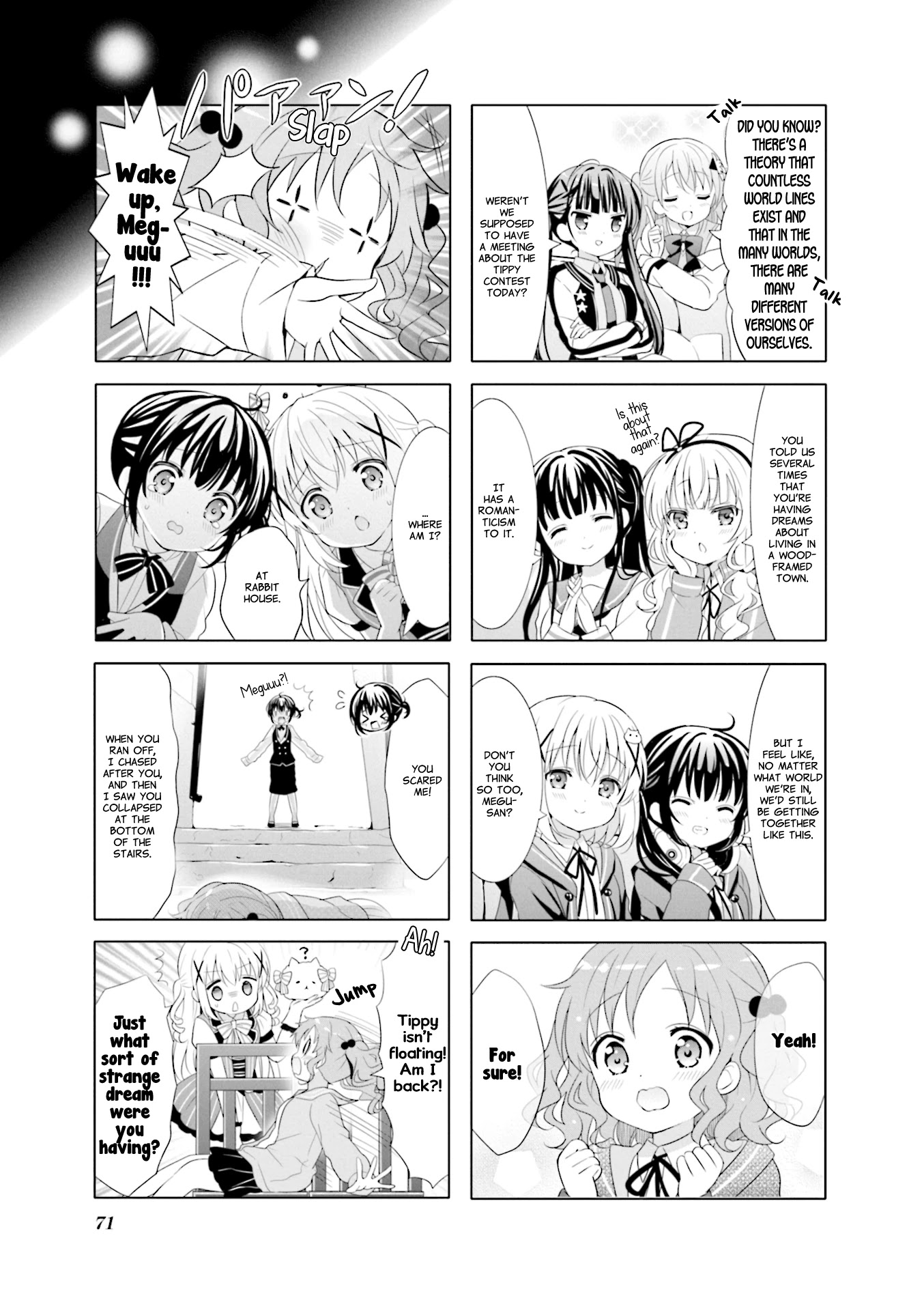 Gochuumon wa Usagi Desu ka? Chapter 9.8 page 7 - Vol.9 Chapter 8: CLOCKWORK RABBIT