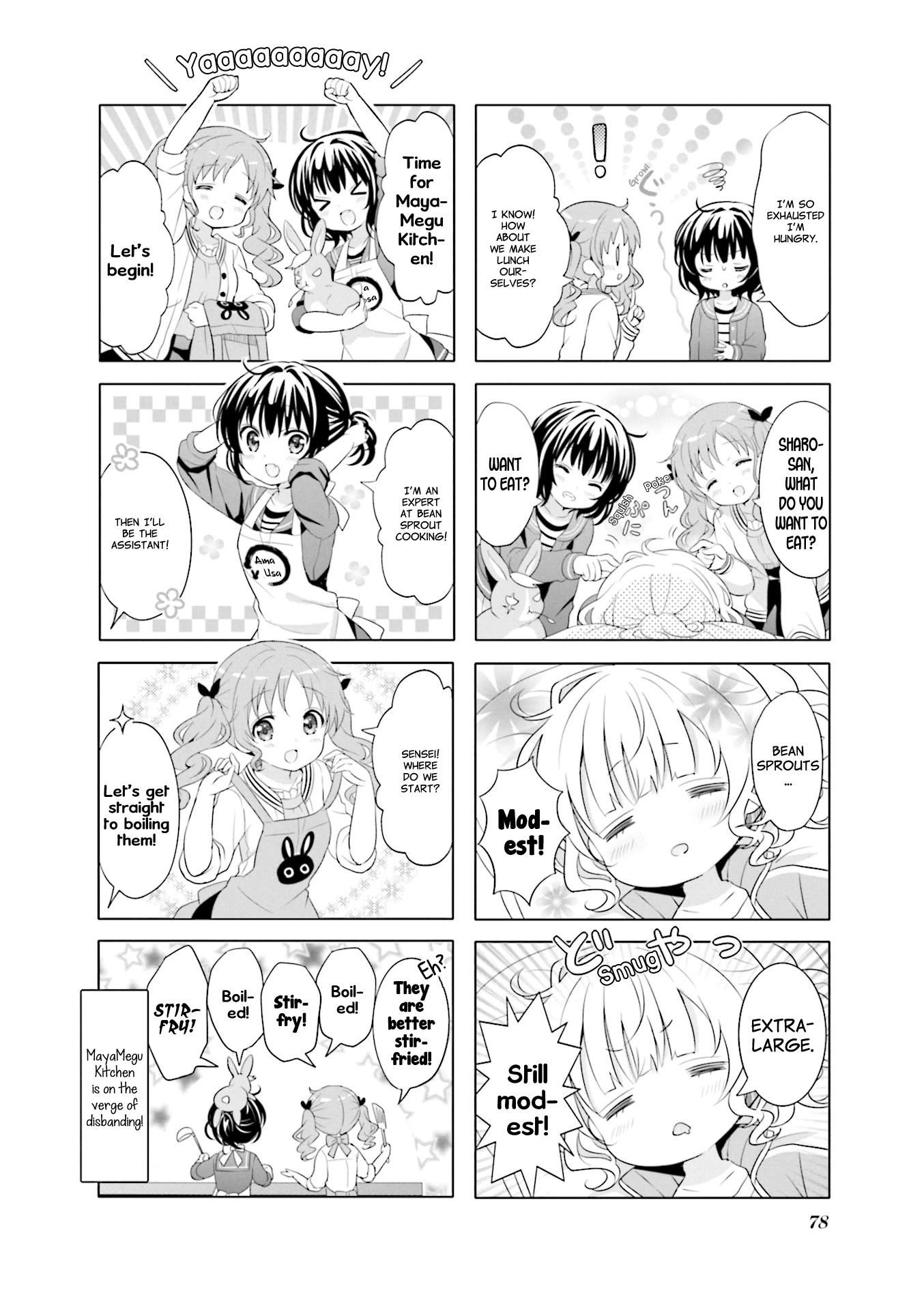 Gochuumon wa Usagi Desu ka? Chapter 9.9 page 4 - Vol.9 Chapter 9: Little*Treasure*Hunt