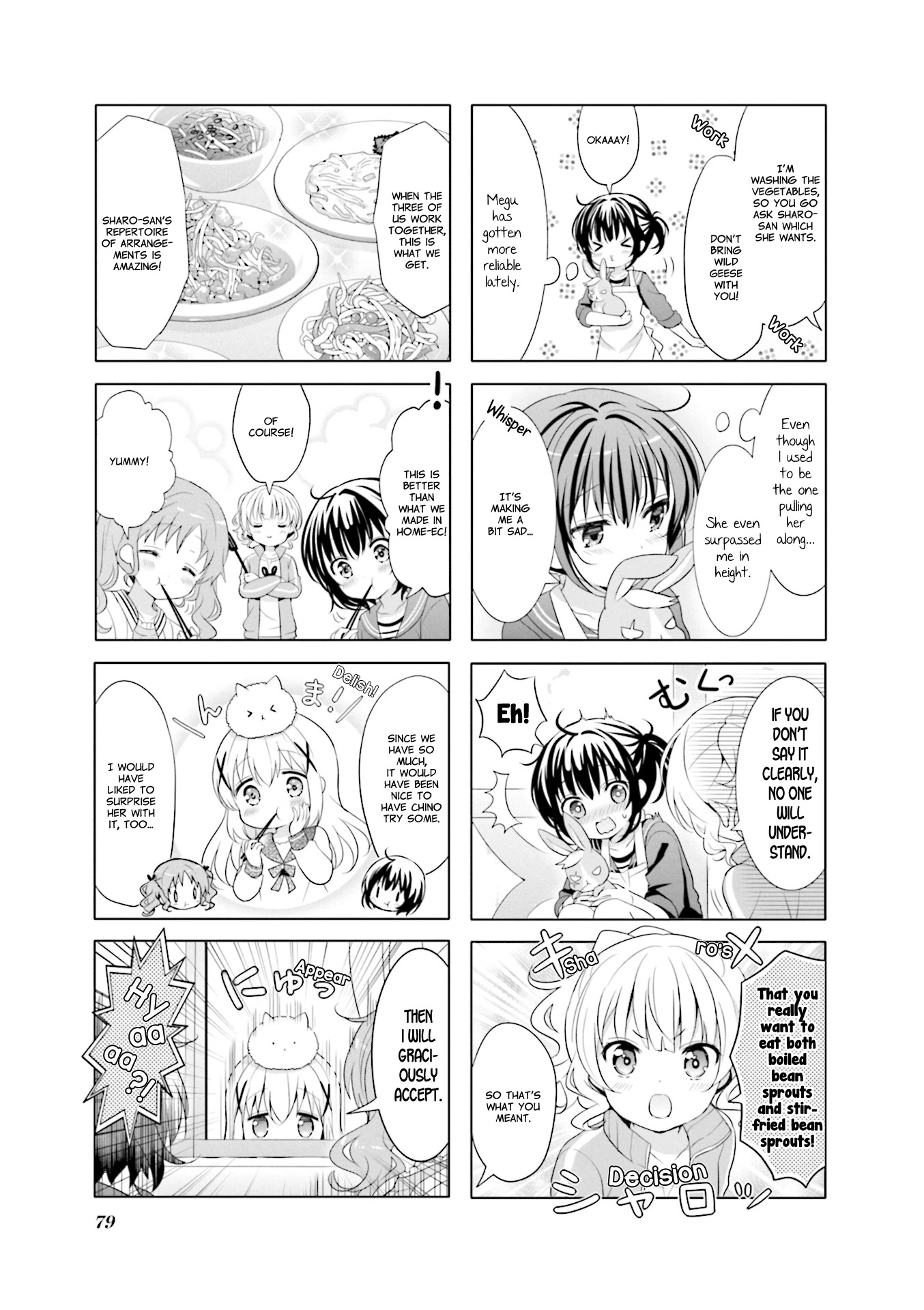 Gochuumon wa Usagi Desu ka? Chapter 9.9 page 5 - Vol.9 Chapter 9: Little*Treasure*Hunt