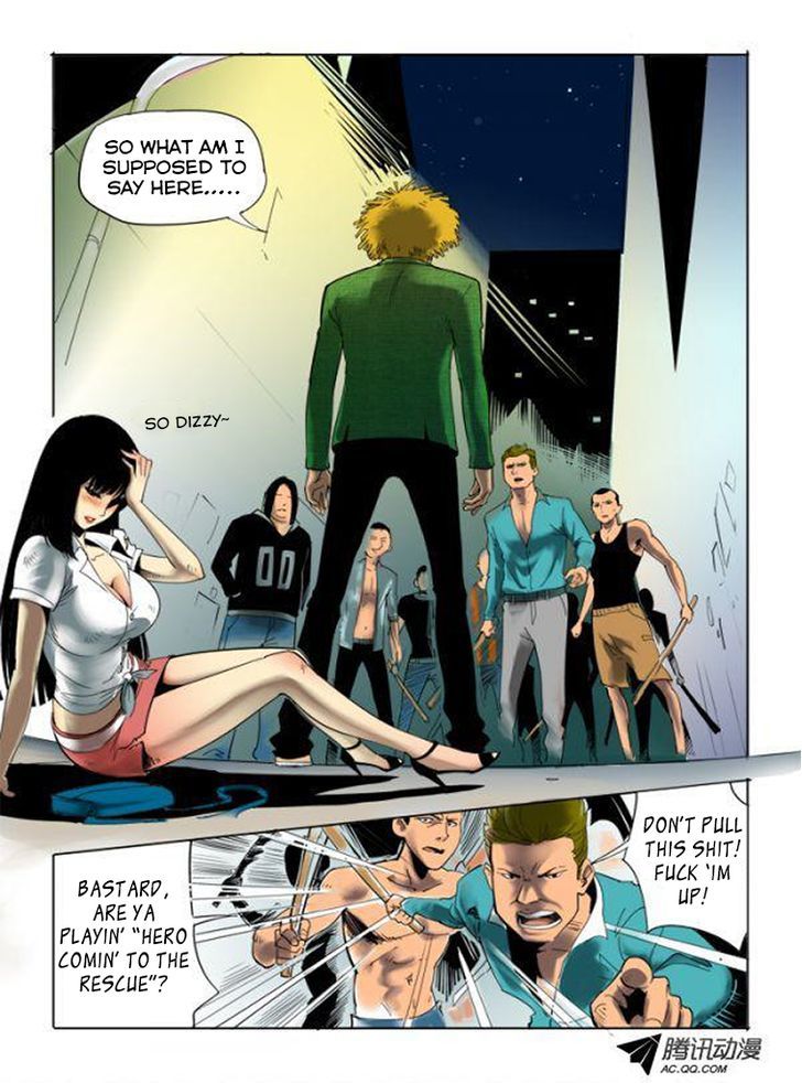 God Among Men Chapter 1 page 3 - Chapter 1 : Alleyway Scuffle