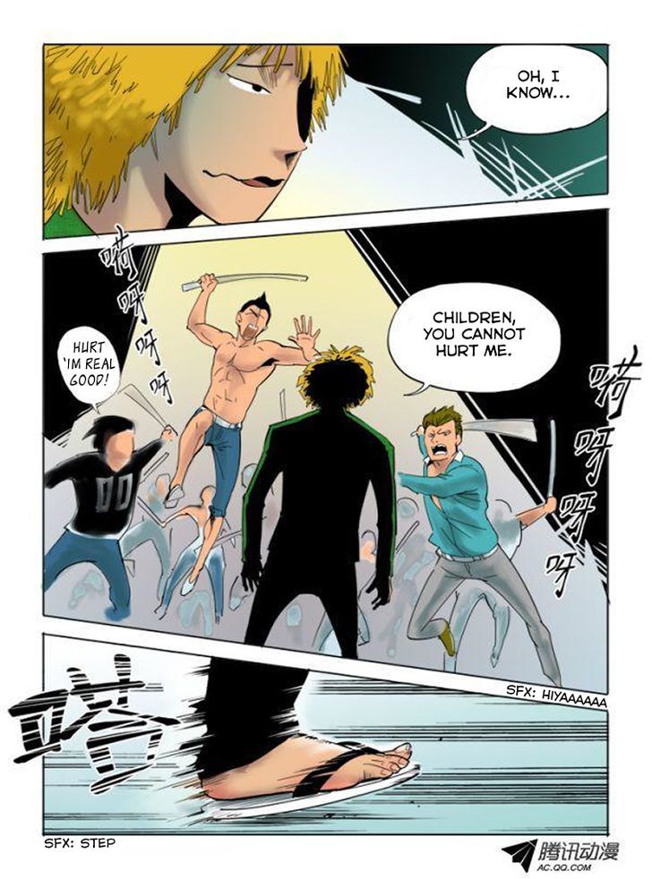God Among Men Chapter 1 page 4 - Chapter 1 : Alleyway Scuffle