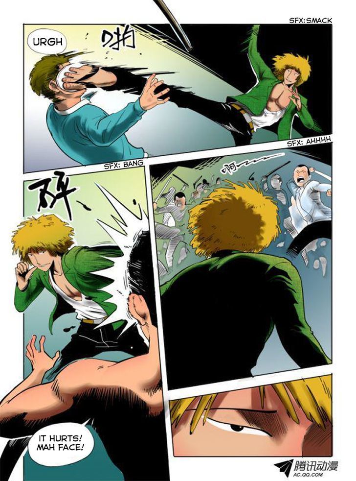 God Among Men Chapter 1 page 5 - Chapter 1 : Alleyway Scuffle