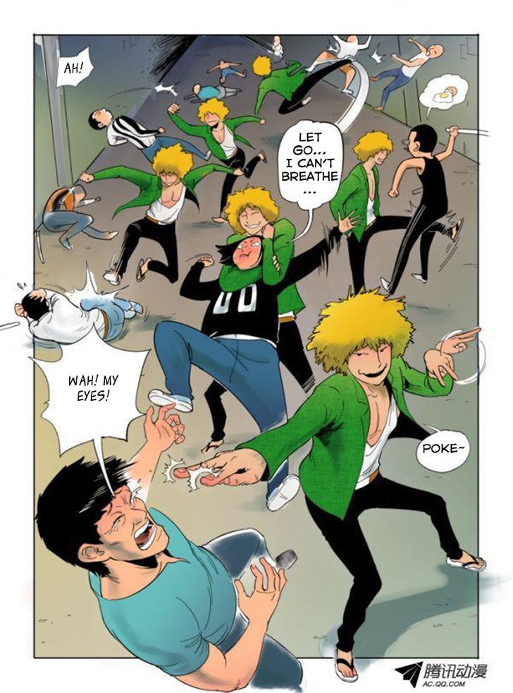 God Among Men Chapter 1 page 6 - Chapter 1 : Alleyway Scuffle