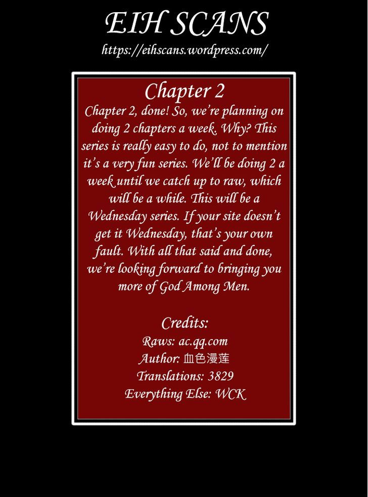 God Among Men Chapter 2 page 9 - Chapter 2 : Are You Human?