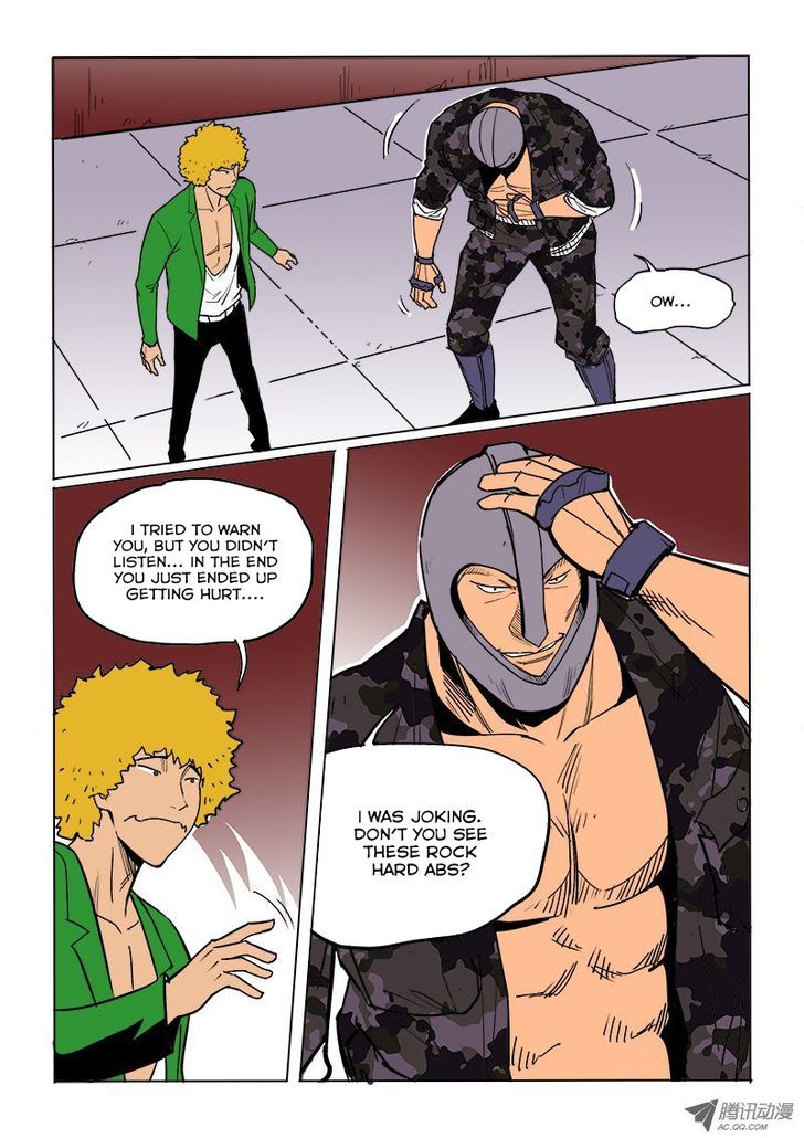 God Among Men Chapter 31 page 8 - Chapter 31 : Helmet Guy