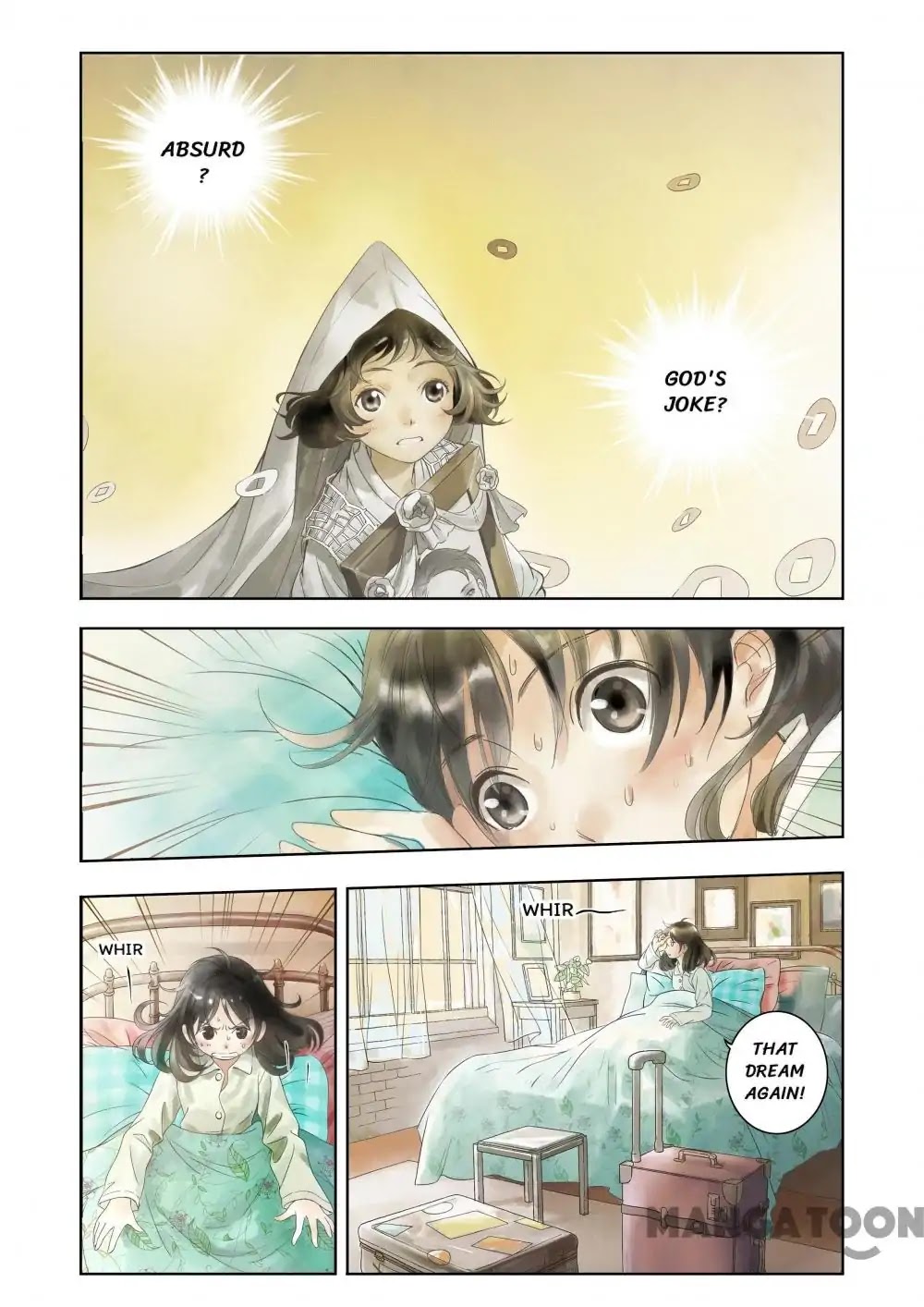 God and Girl Chapter 1 page 4 - Chapter 1: Episode 1