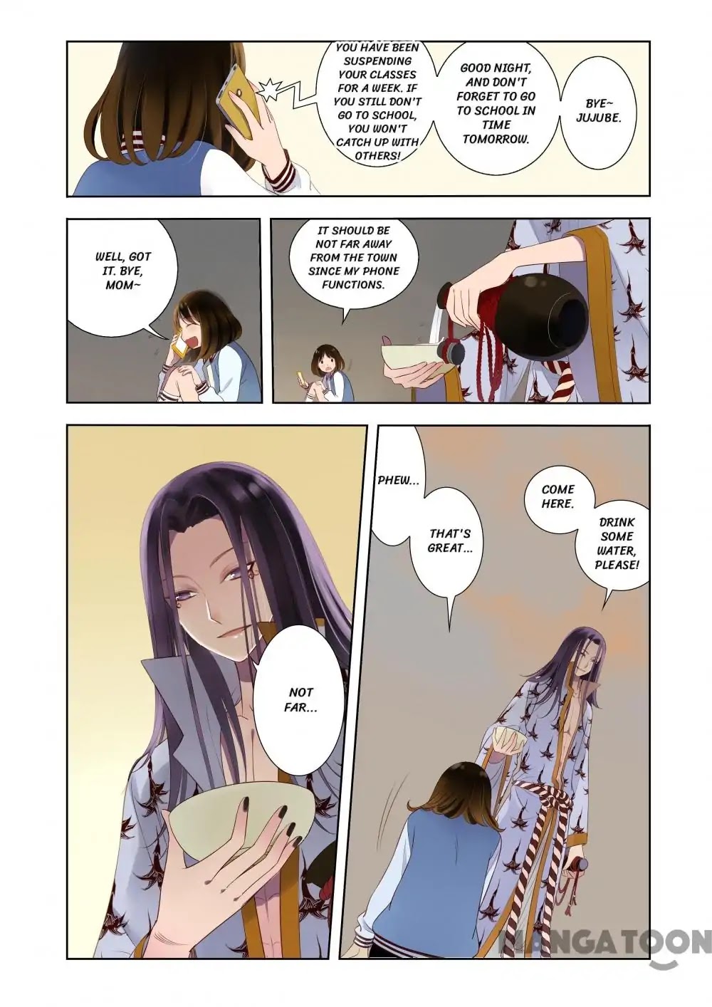 God and Girl Chapter 10 page 6 - Chapter 10: Episode 10